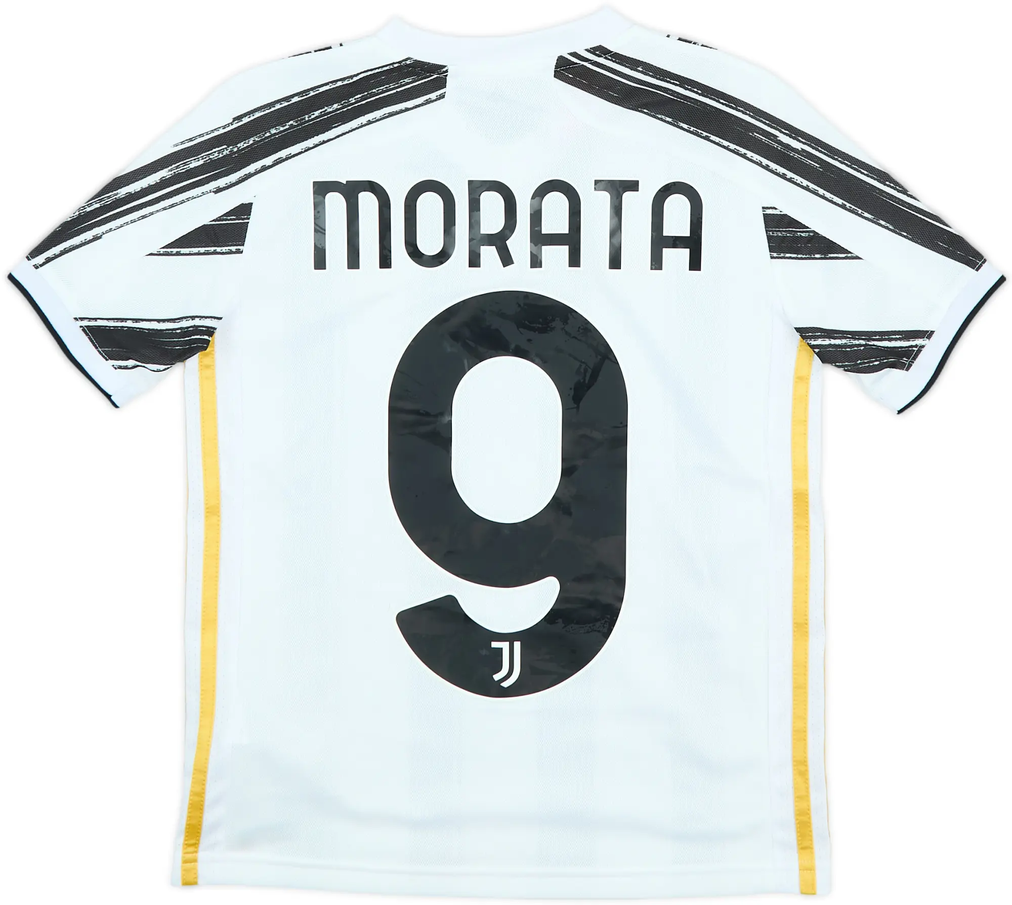 2020-21 Juventus Home Shirt Morata #9 - 8/10 - (S.Boys)