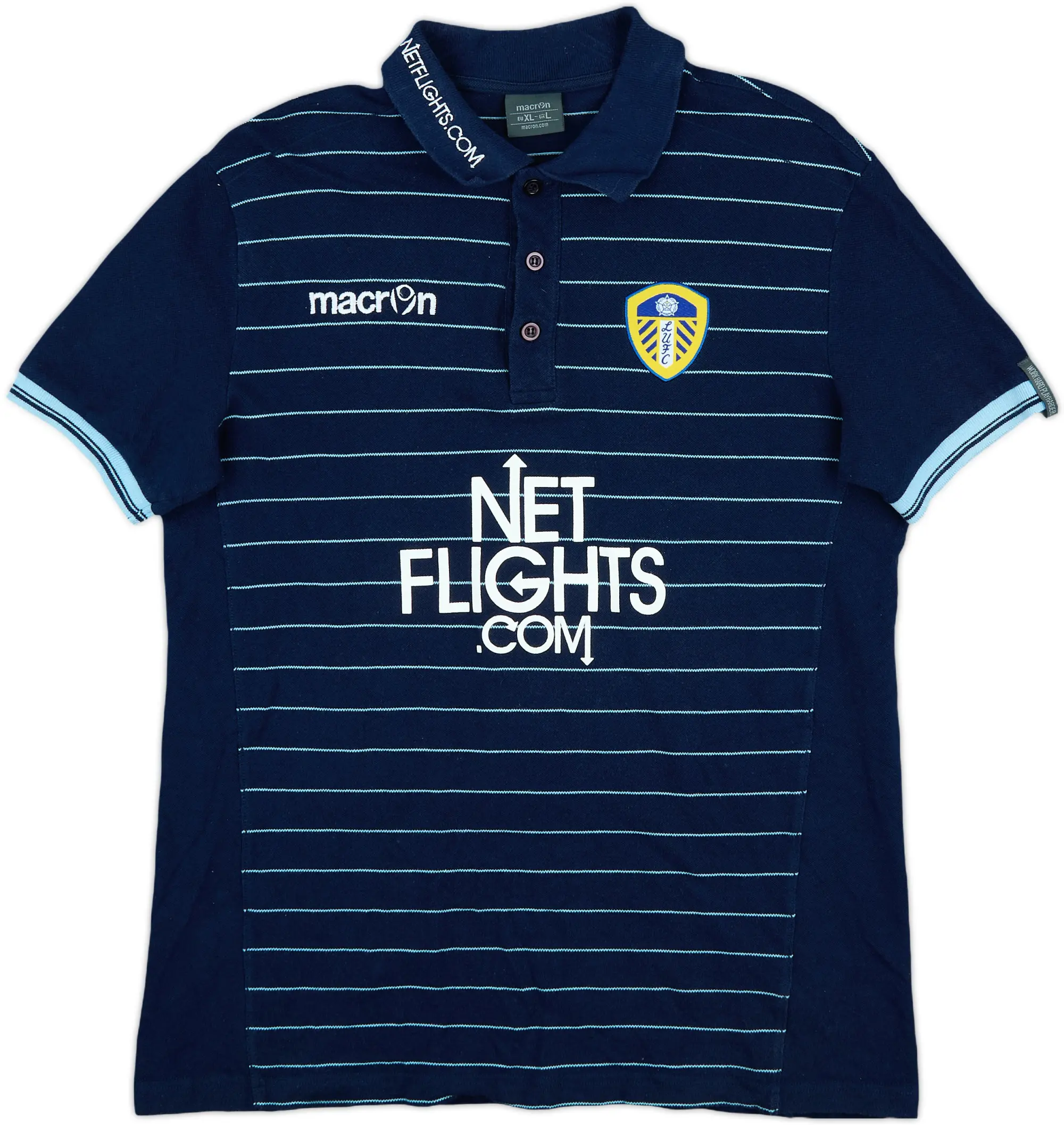 2009-10 Leeds United Macron Polo Shirt - 7/10 - (L)