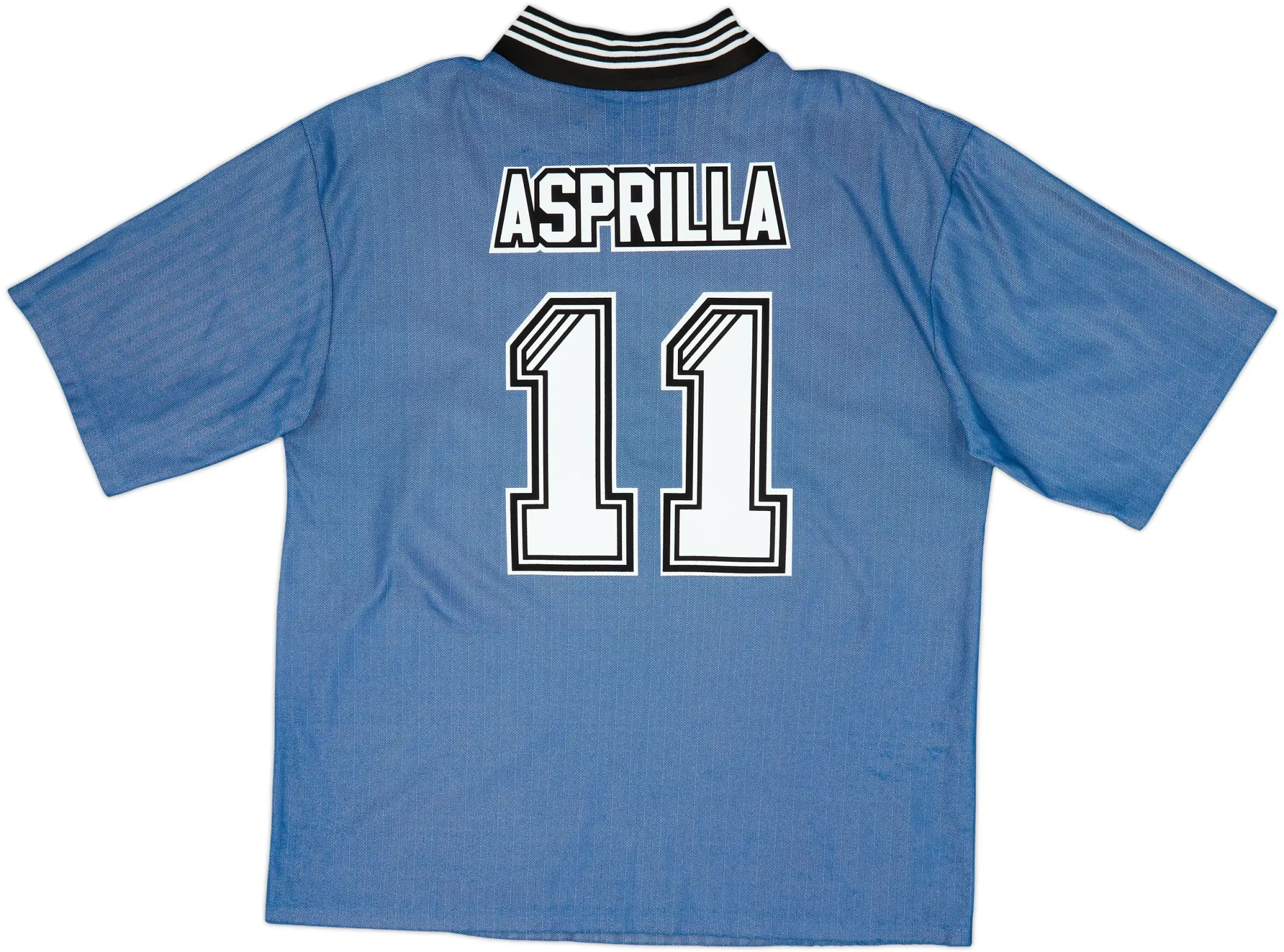 1996-97 Newcastle Away Shirt Asprilla #11 - 8/10 - (XXL)