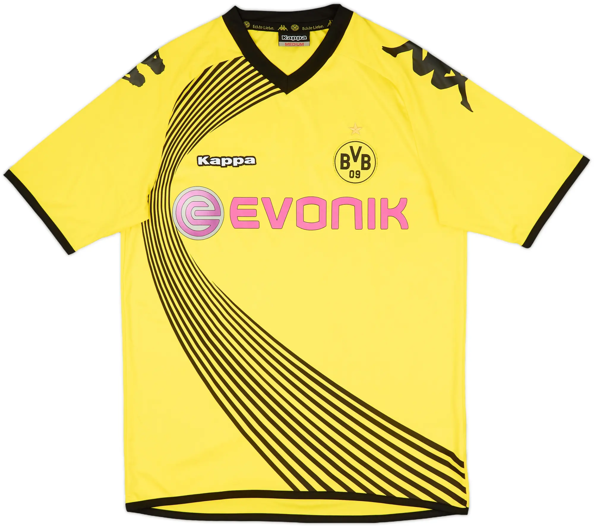 Kappa Borussia Dortmund Mens SS Home European Shirt 2011/12