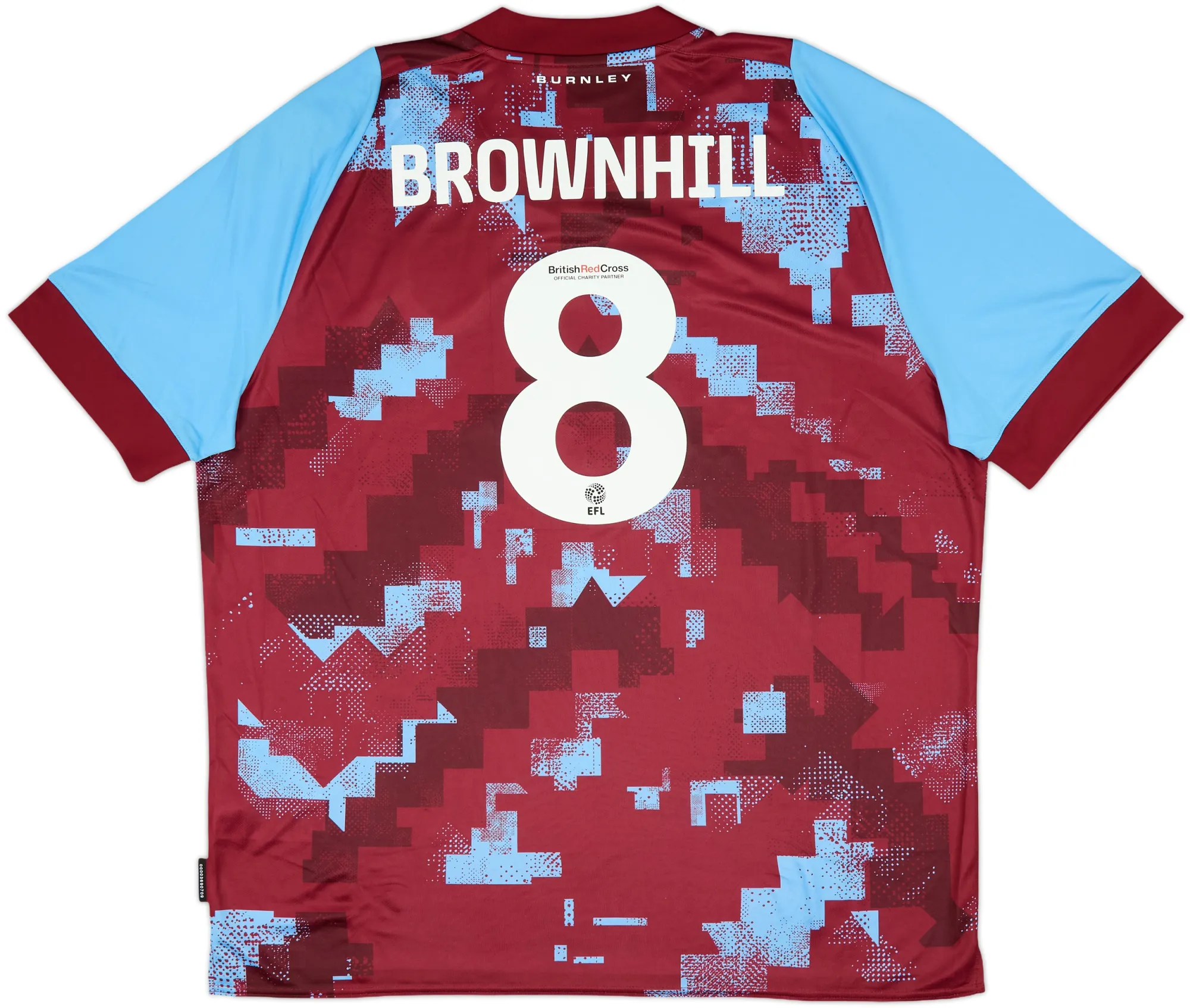 Umbro Burnley Mens SS Home Shirt 2022/23