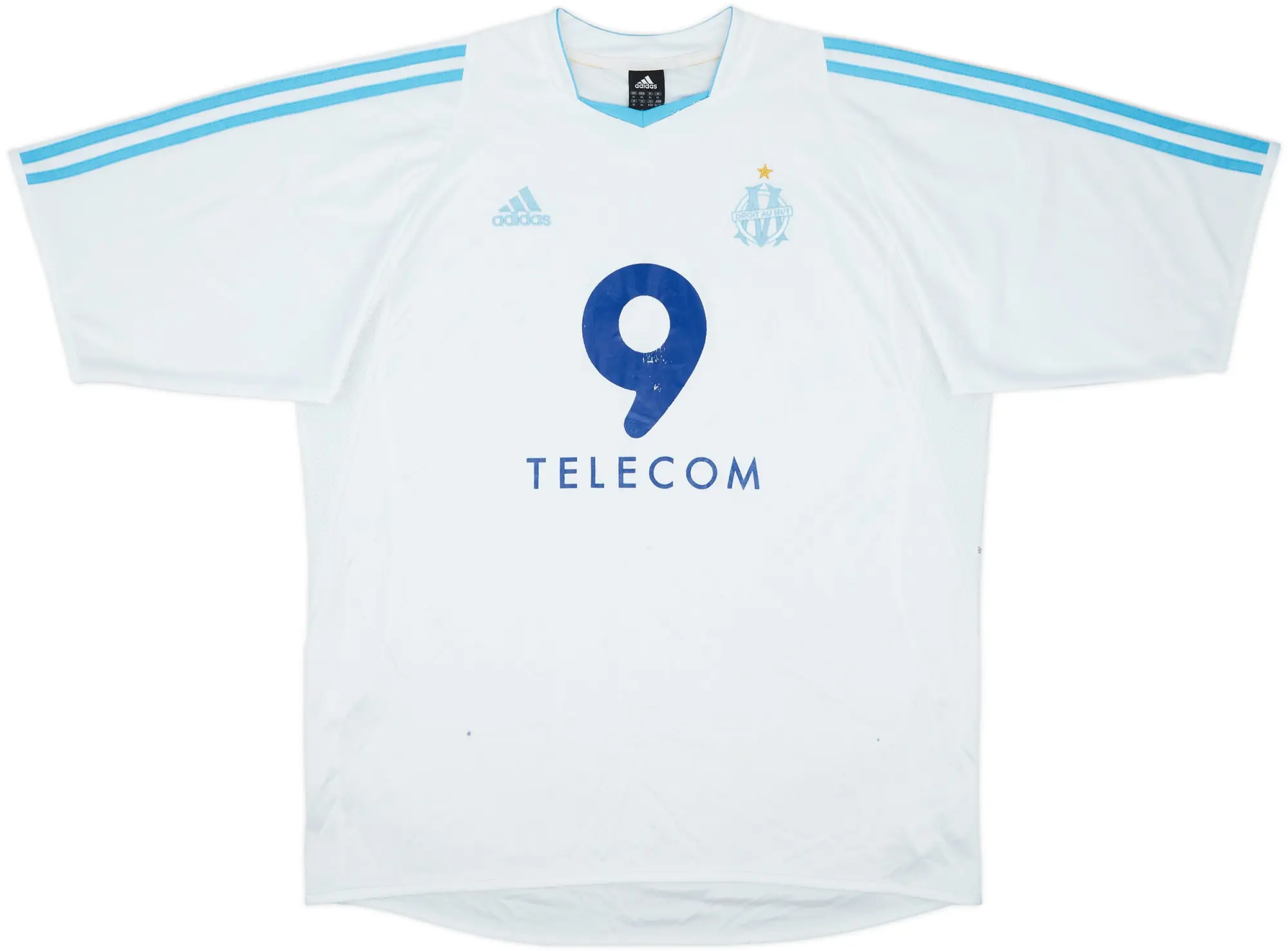 2003-04 Olympique Marseille Home Shirt - 5/10 - (XL)