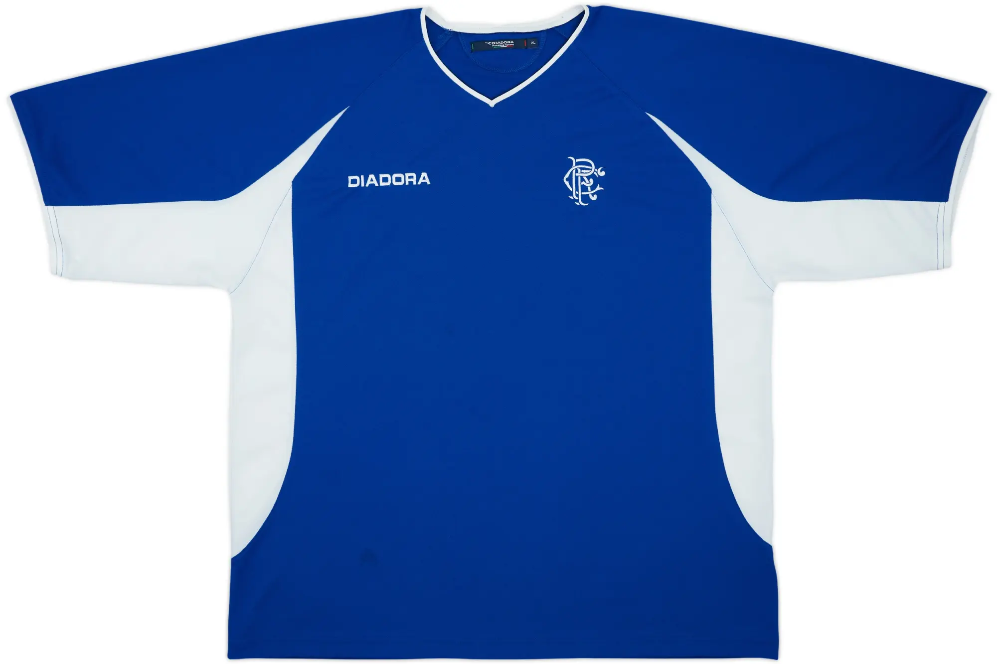 2002-03 Rangers Diadora Training Shirt - 9/10 - (XL)