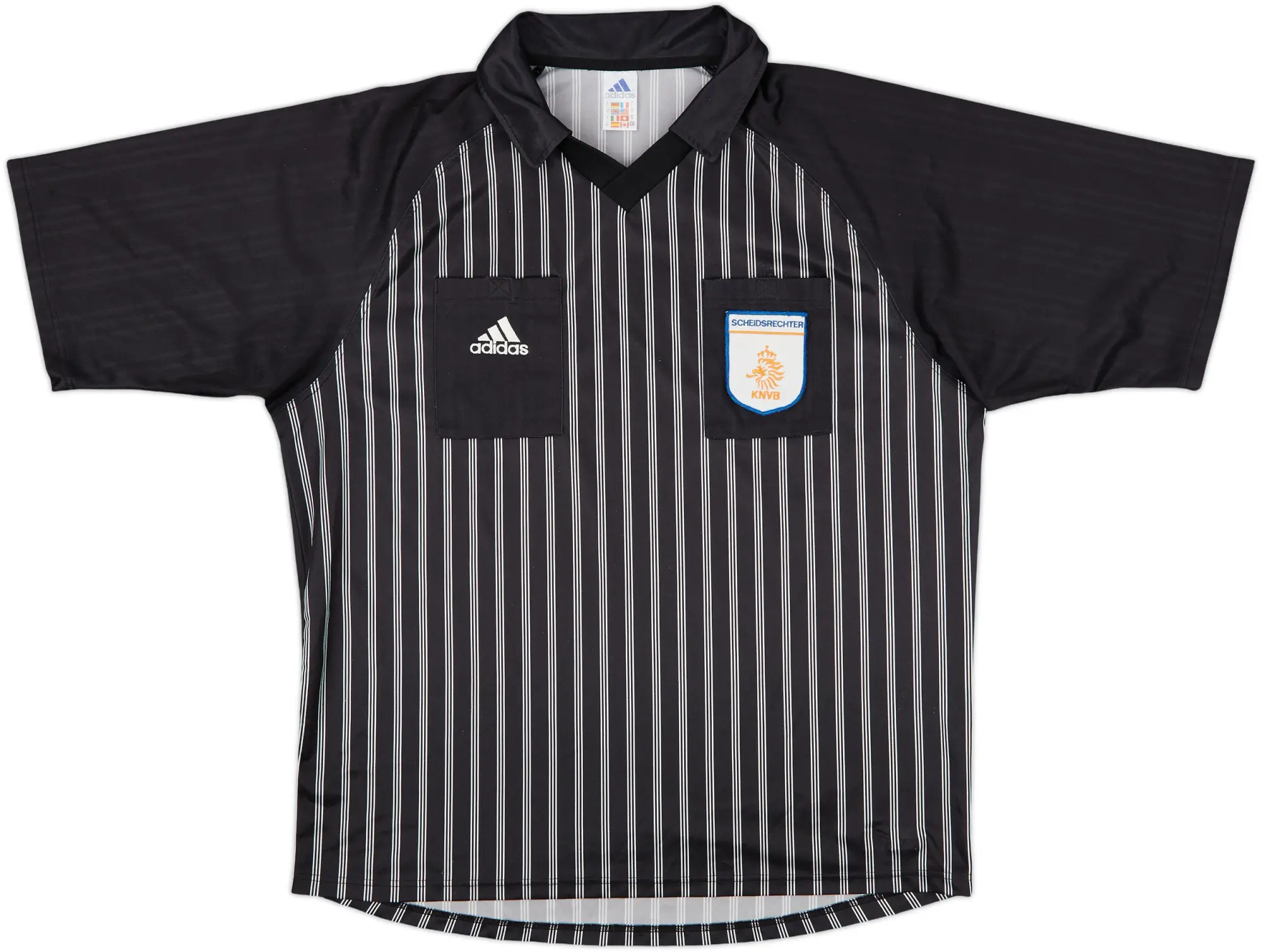 1990s Netherlands adidas Referee Shirt - 8/10 - (XL)