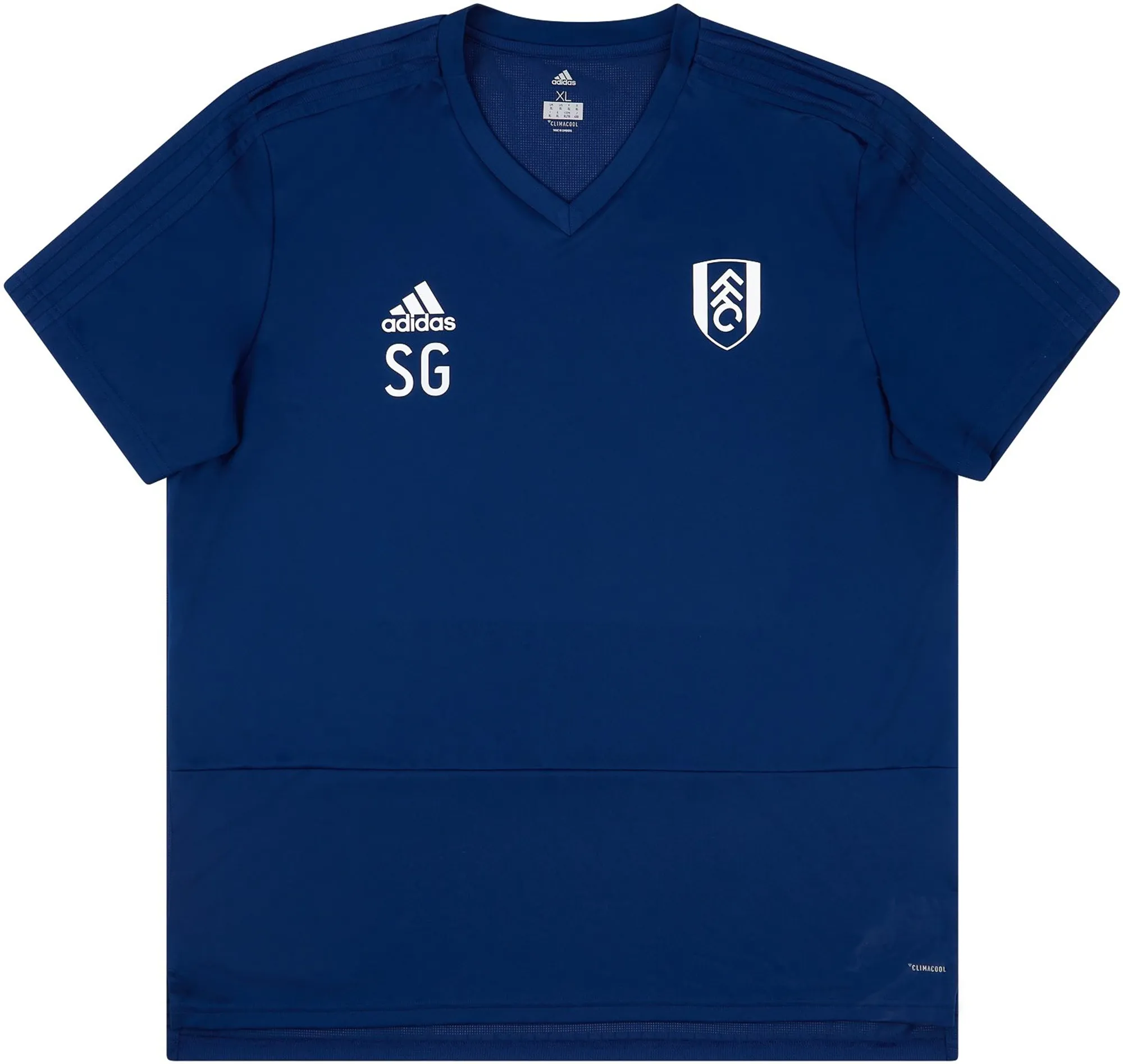 adidas Fulham Mens SS Home Shirt 2017/18
