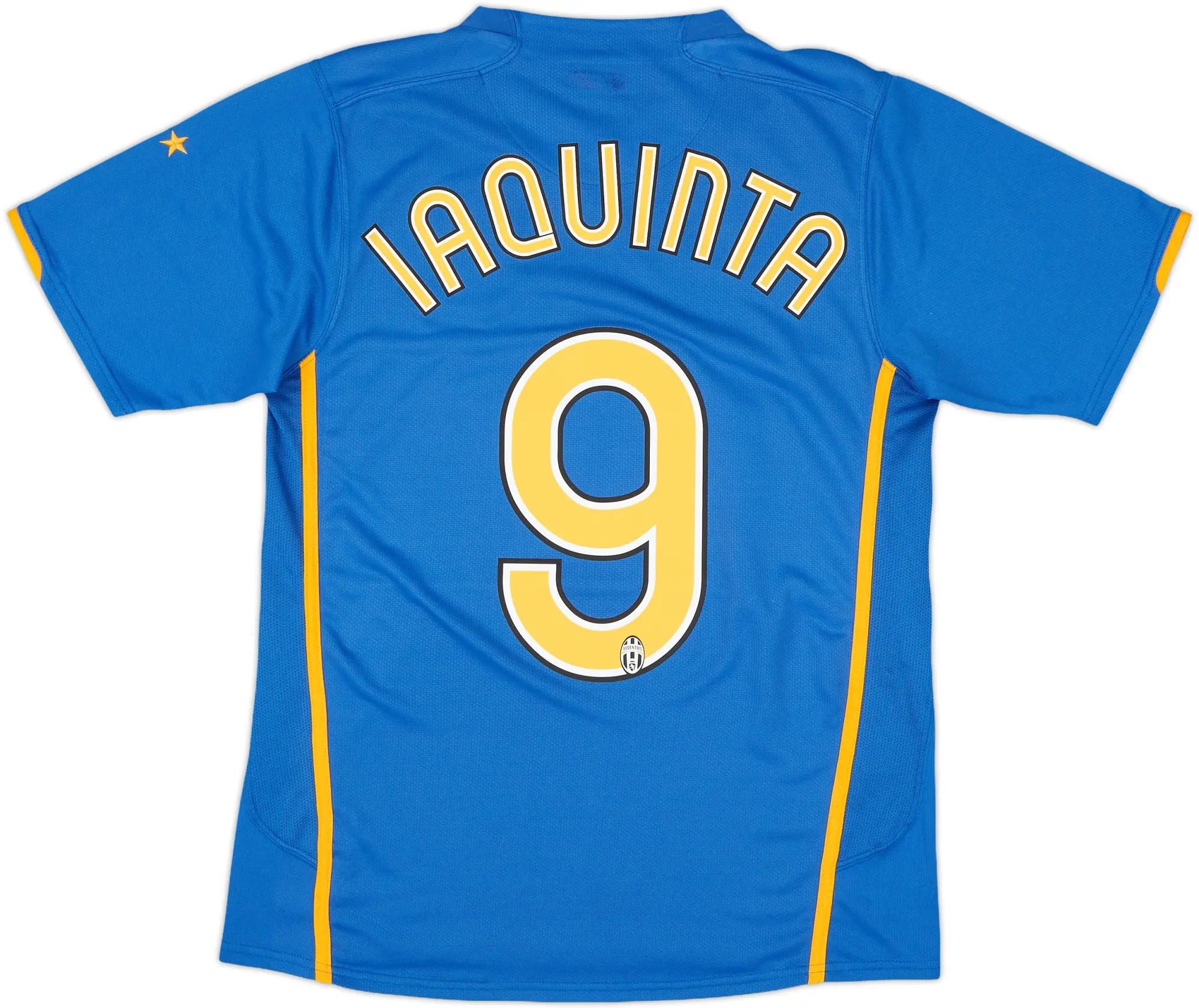 2007-08 Juventus Away Shirt Iaquinta #9 - 7/10 - (S)
