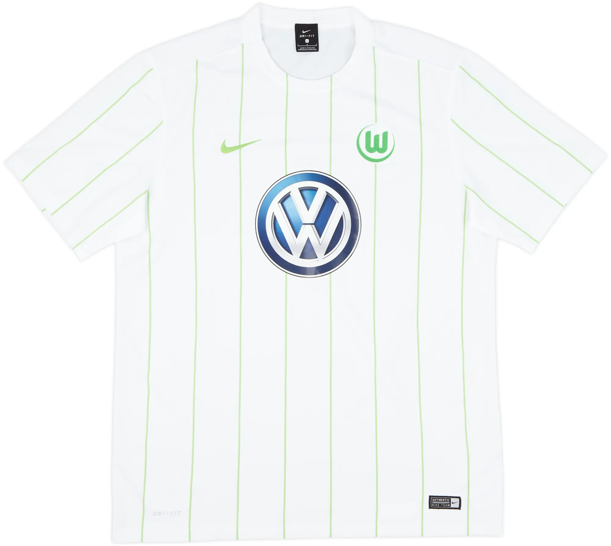 Nike Wolfsburg Mens SS Away Shirt 2016/17