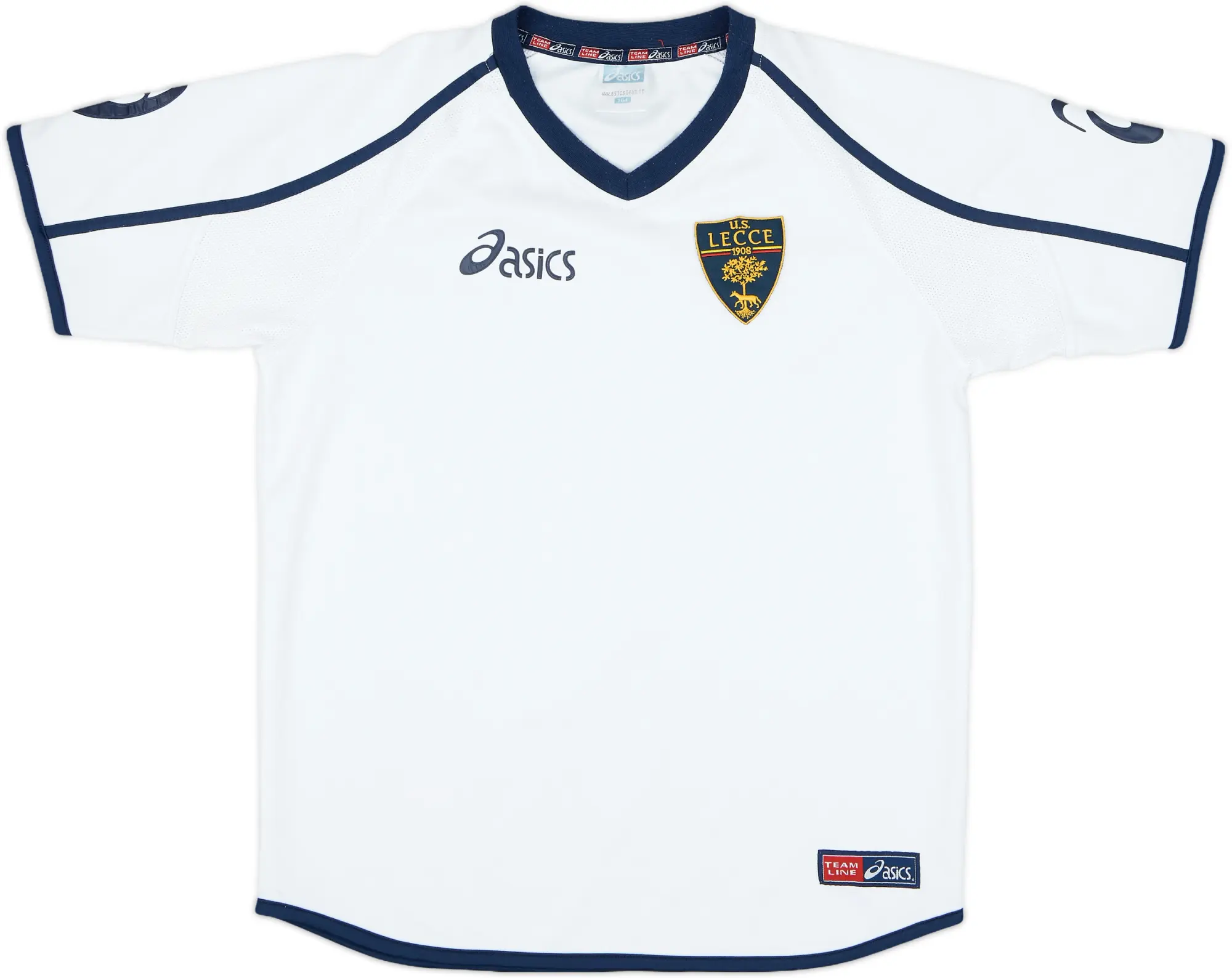 2000-01 Lecce Asics Training Shirt - 9/10 - (XL.Boys)