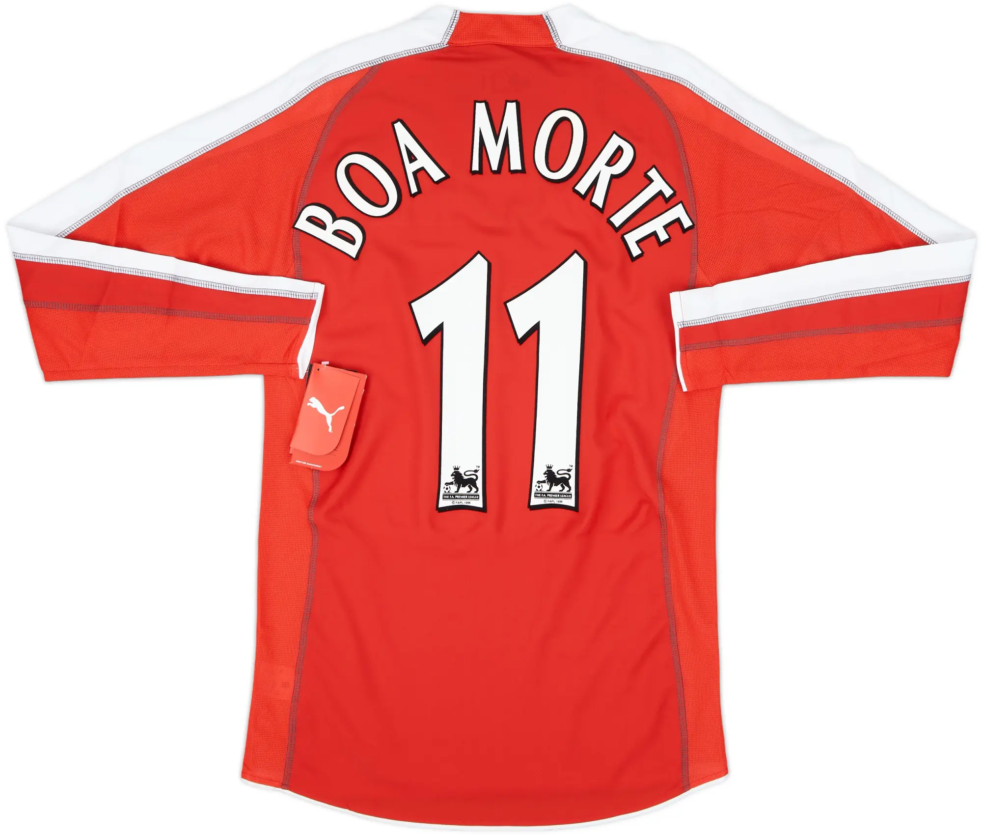 2005-06 Fulham Away L/S Shirt Boa Morte #11 (S)