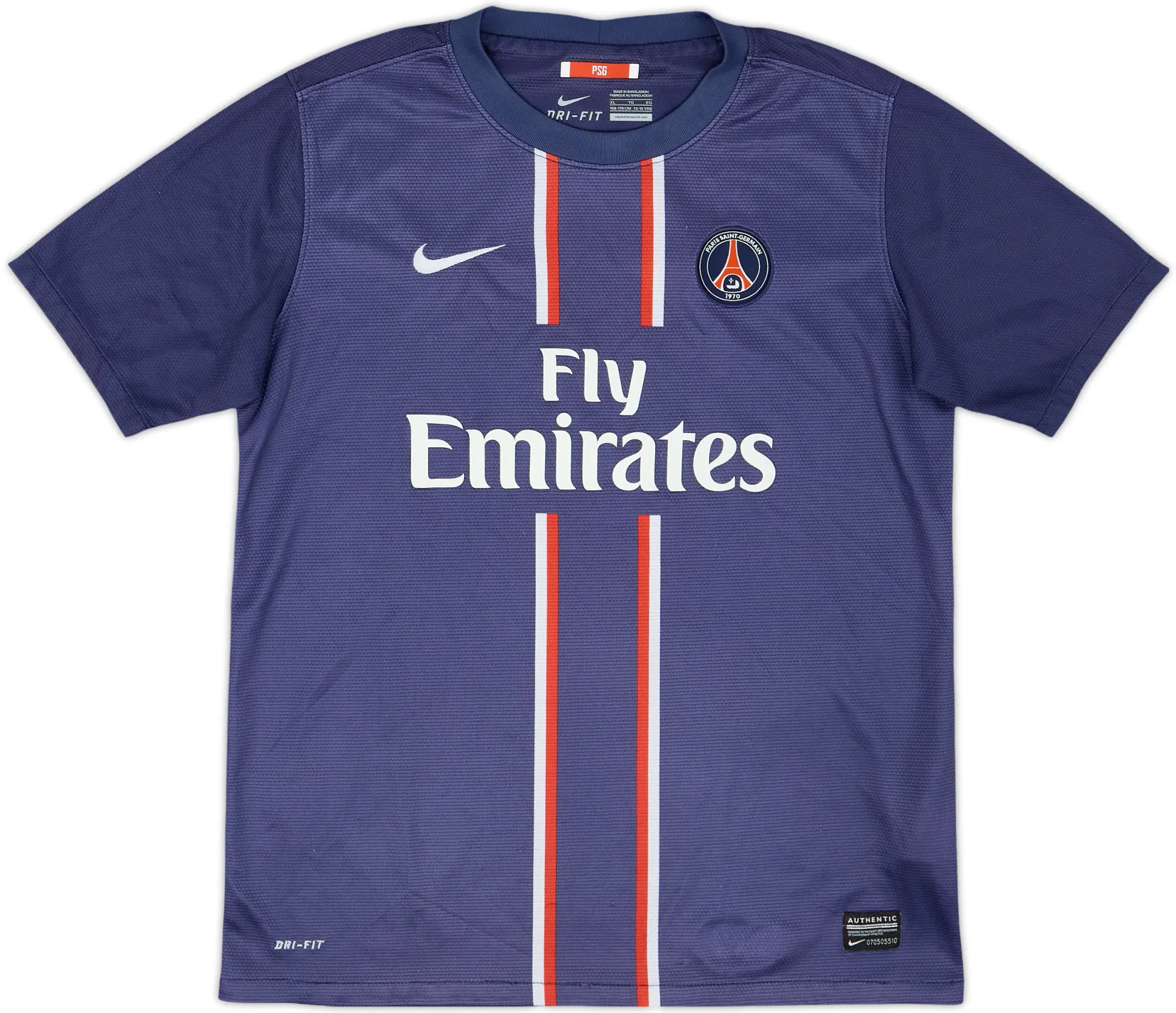 2012-13 Paris Saint-Germain Home Shirt - 5/10 - (XL.Boys)