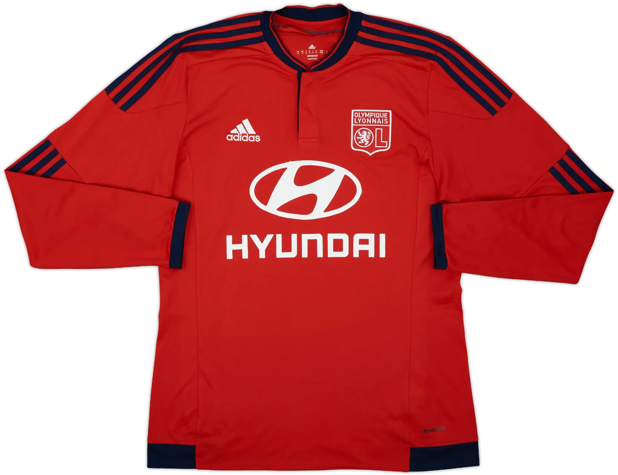 2015-16 Lyon Away L/S Shirt - 7/10 - (M)