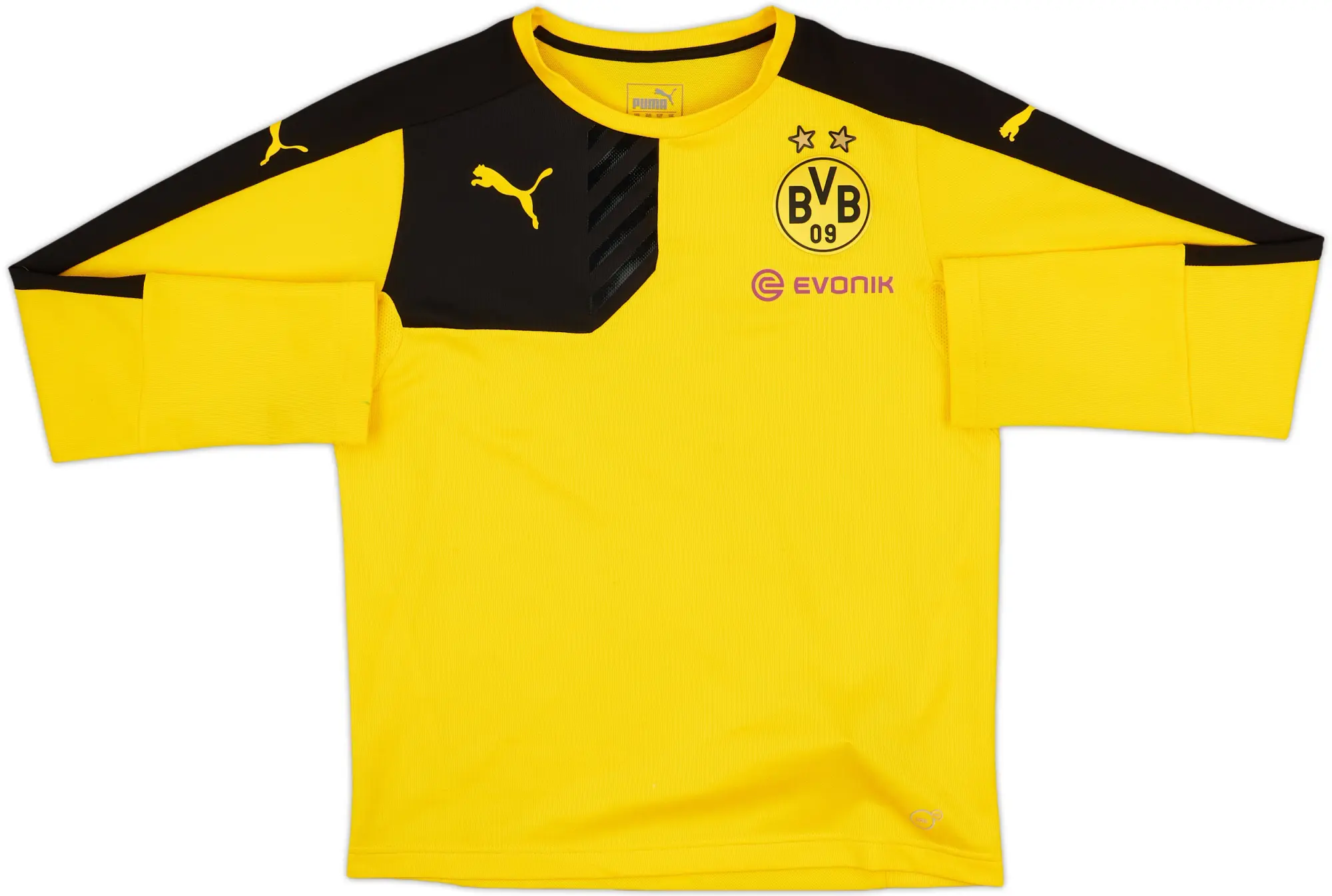 Puma Borussia Dortmund Boys LS Home Shirt 2015/16