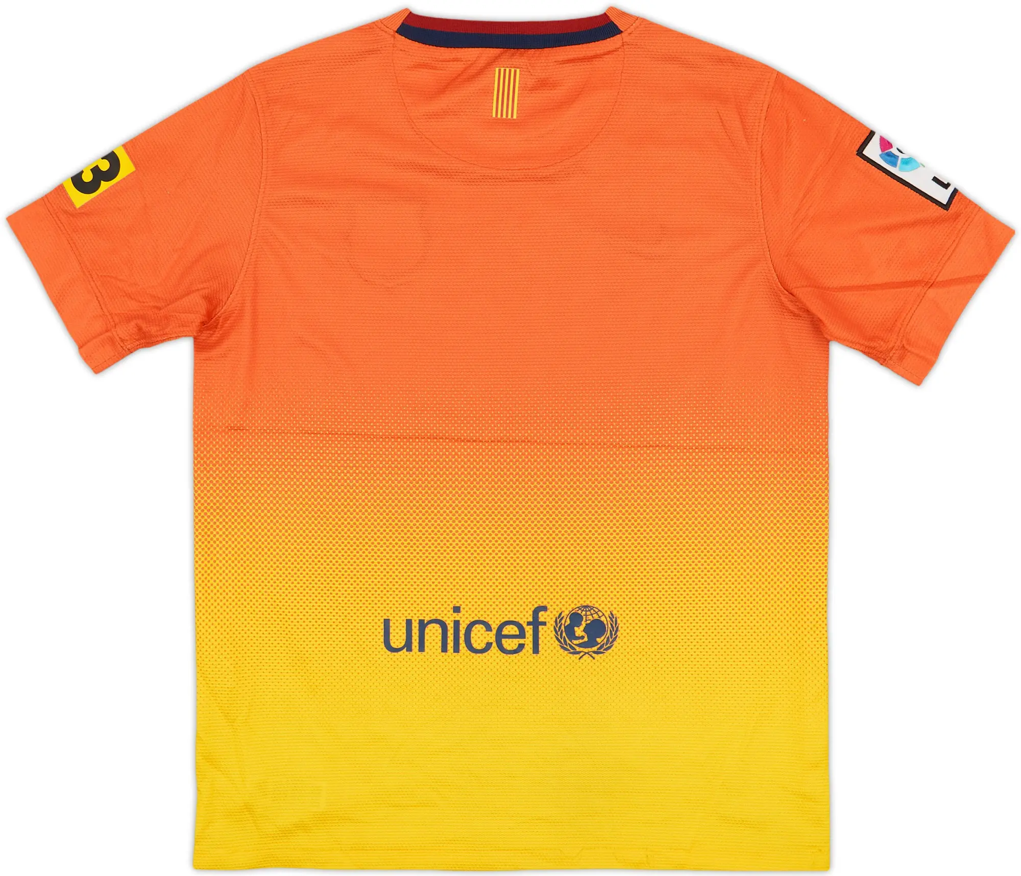 Nike Barcelona Boys SS Away Shirt 2012/13