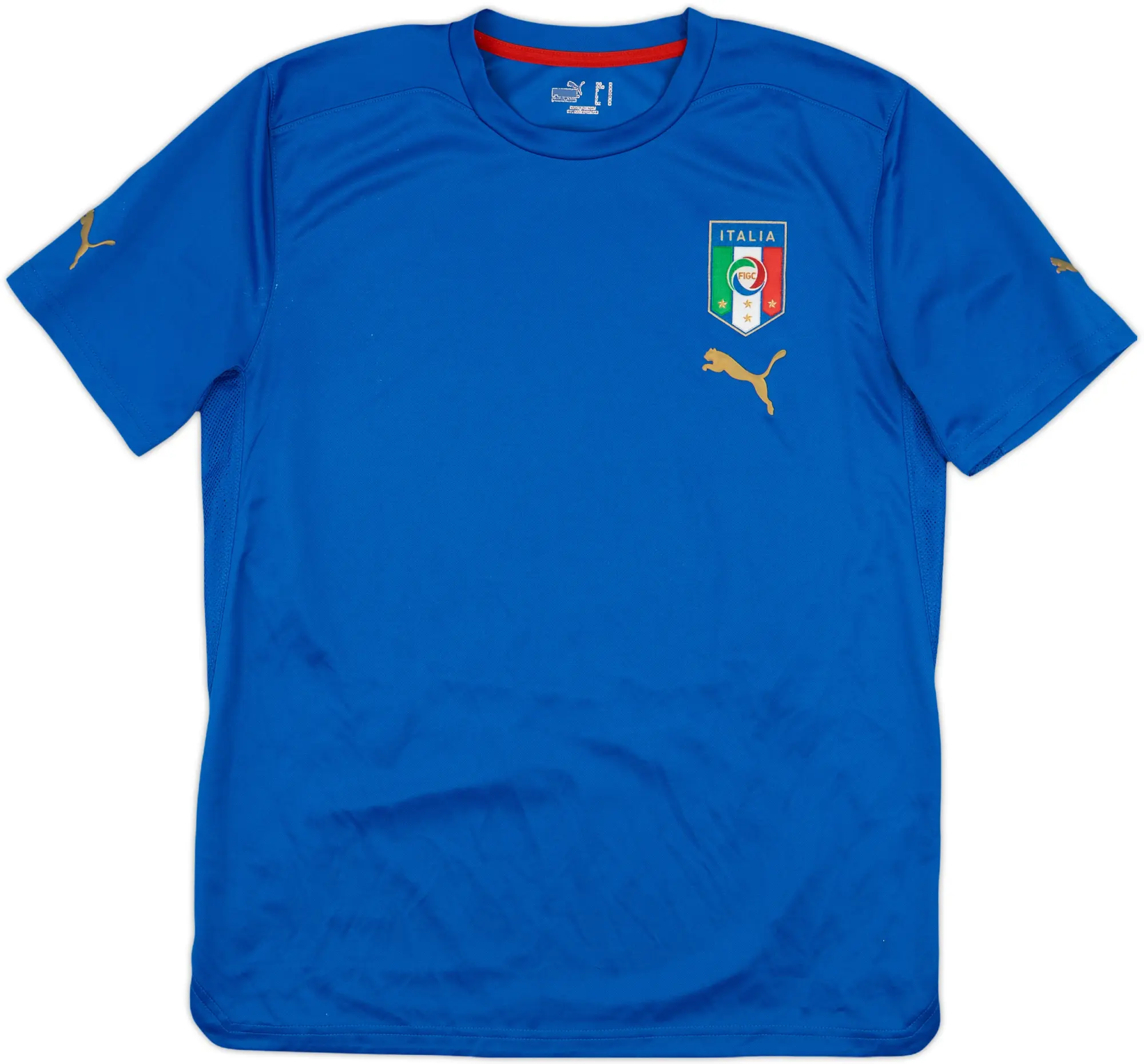 2008-09 Italy Puma Training Shirt - 7/10 - (M)