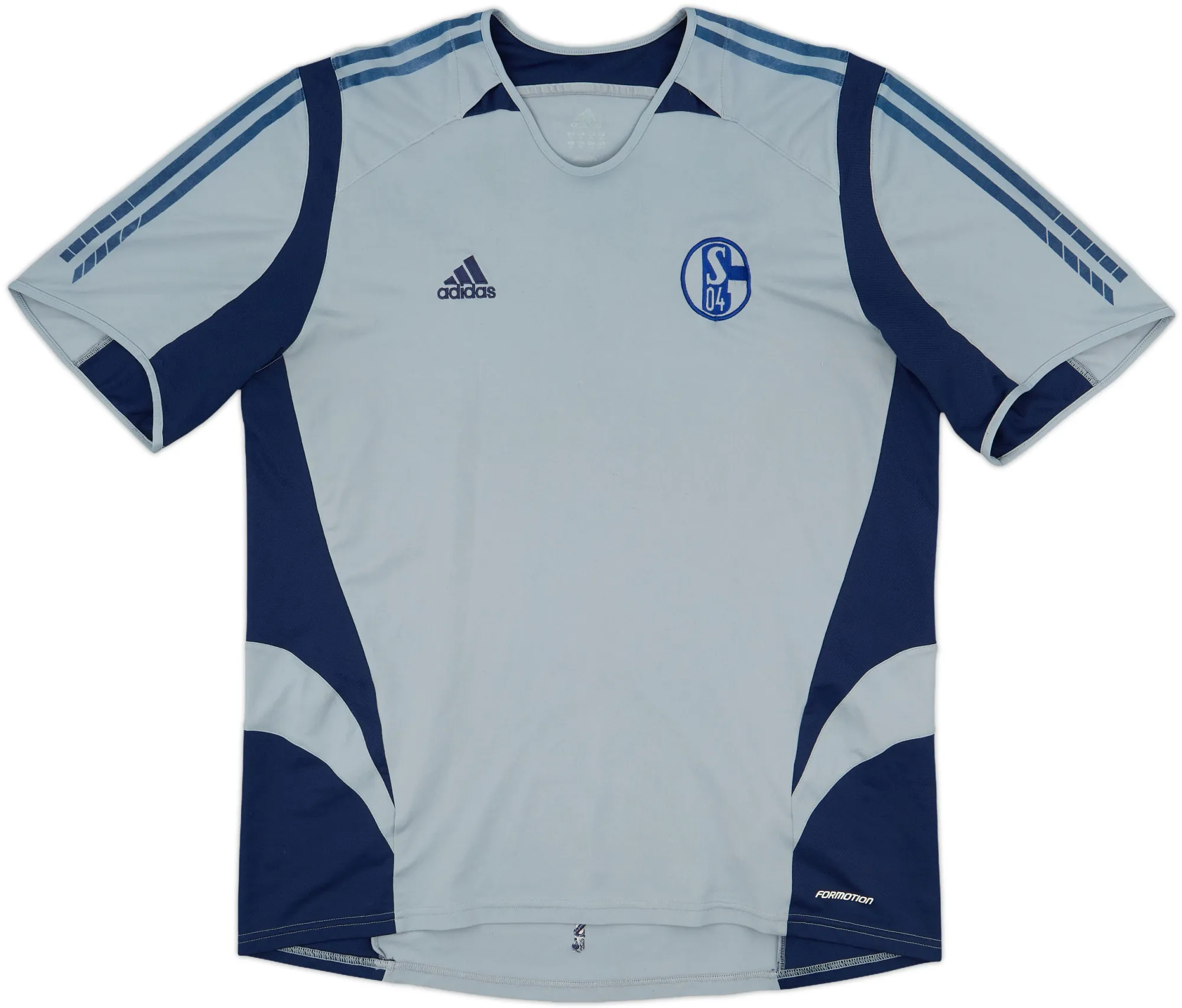 adidas Schalke 04 Mens SS Player Issue Away Shirt 2005/06