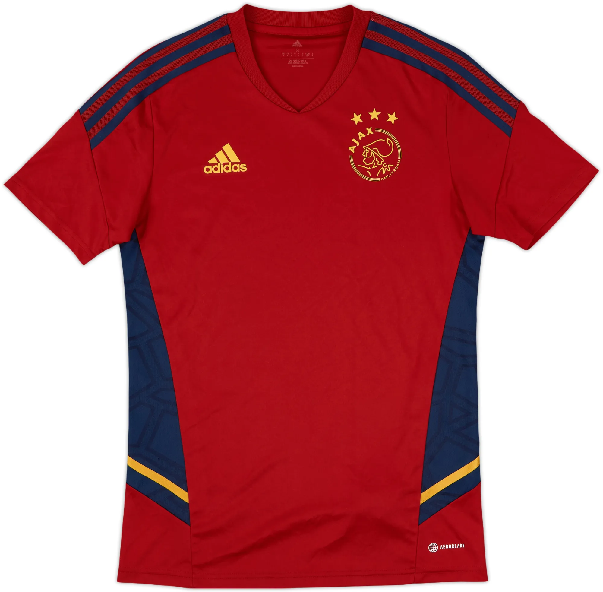 adidas Ajax Mens SS Home Shirt 2022/23