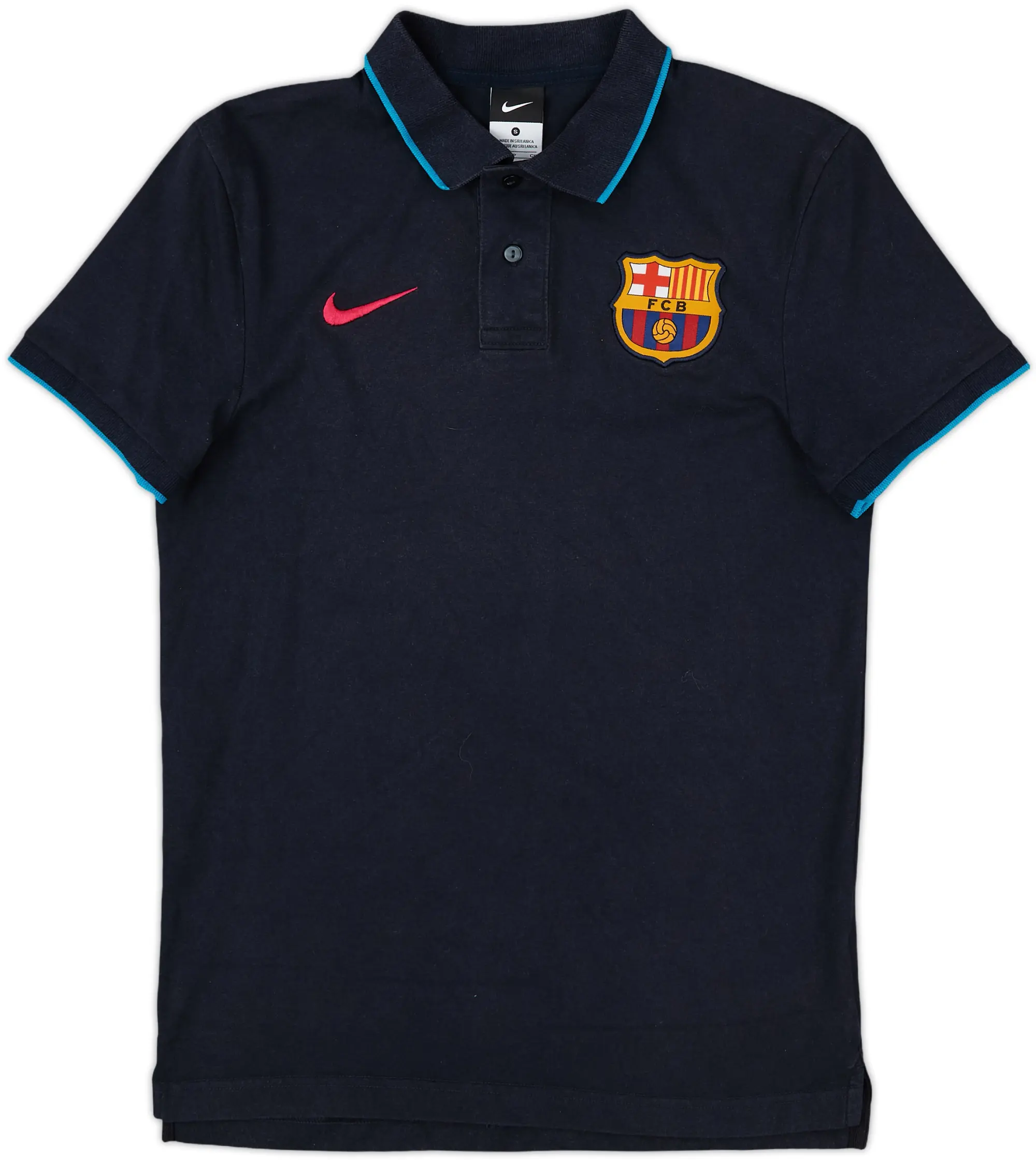 2010-11 Barcelona Nike Polo Shirt - 8/10 - (S)