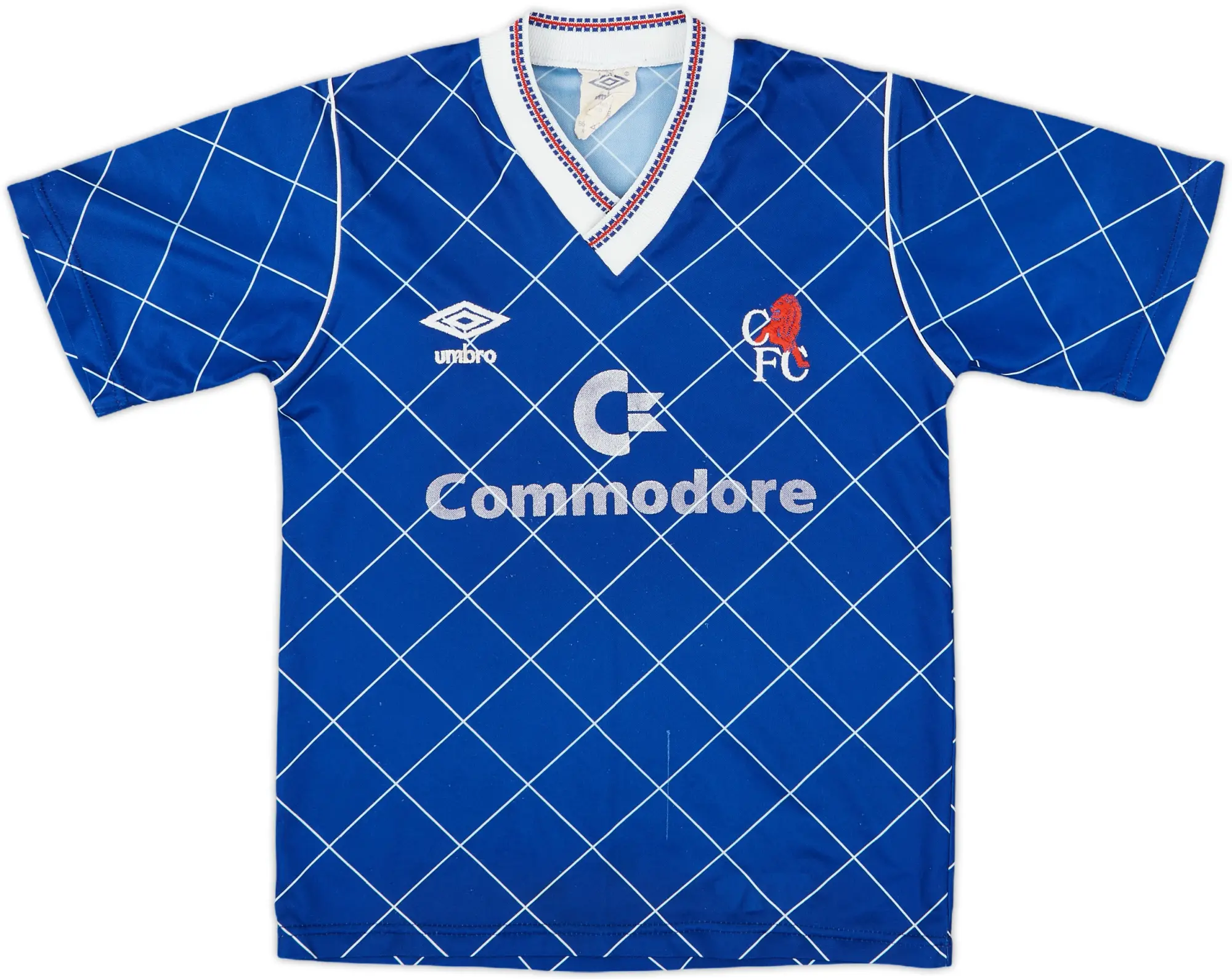 1987-89 Chelsea Home Shirt - 7/10 - (S.Boys)