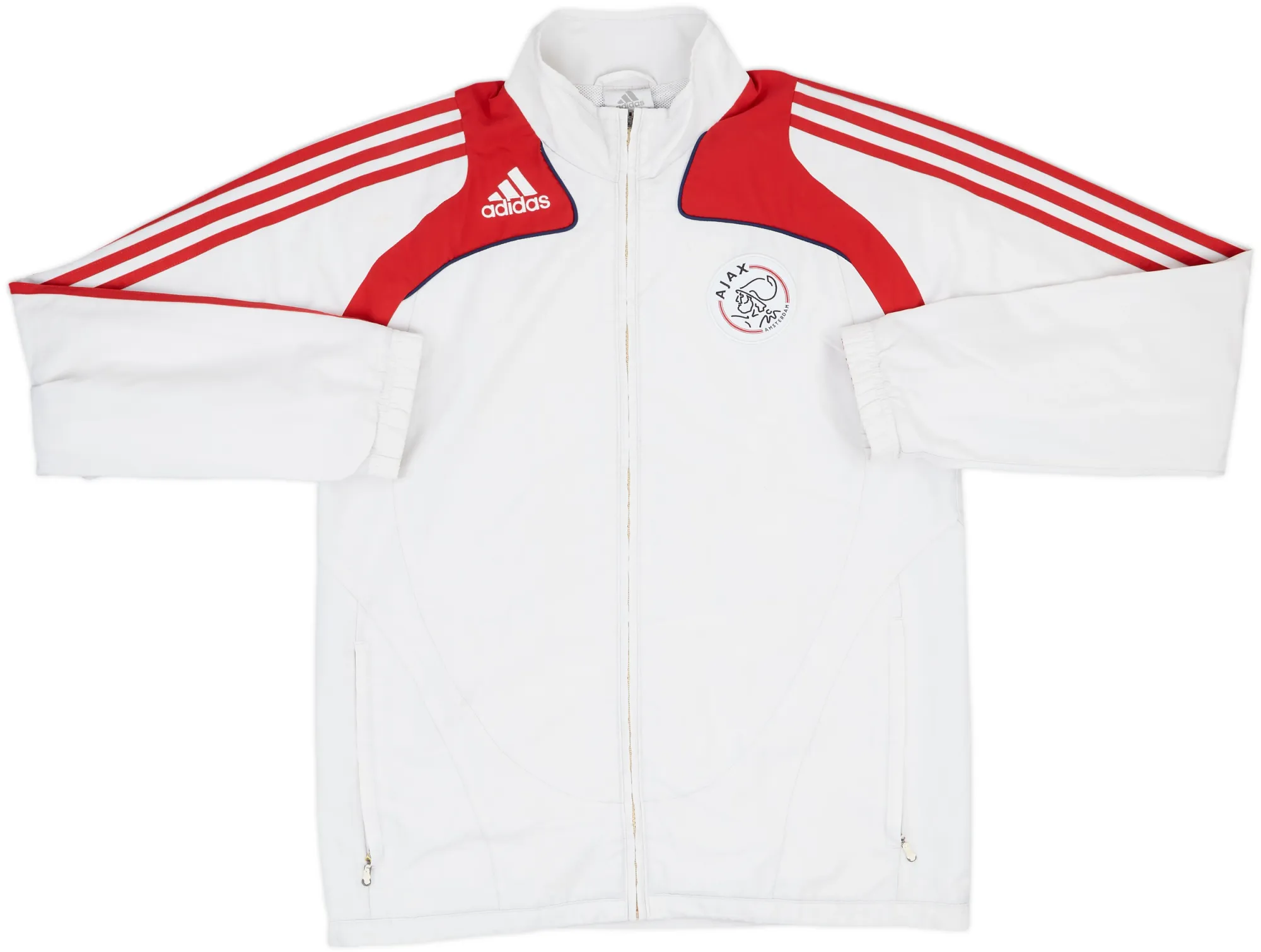 2008-09 Ajax adidas Track Jacket - 5/10 - (S)