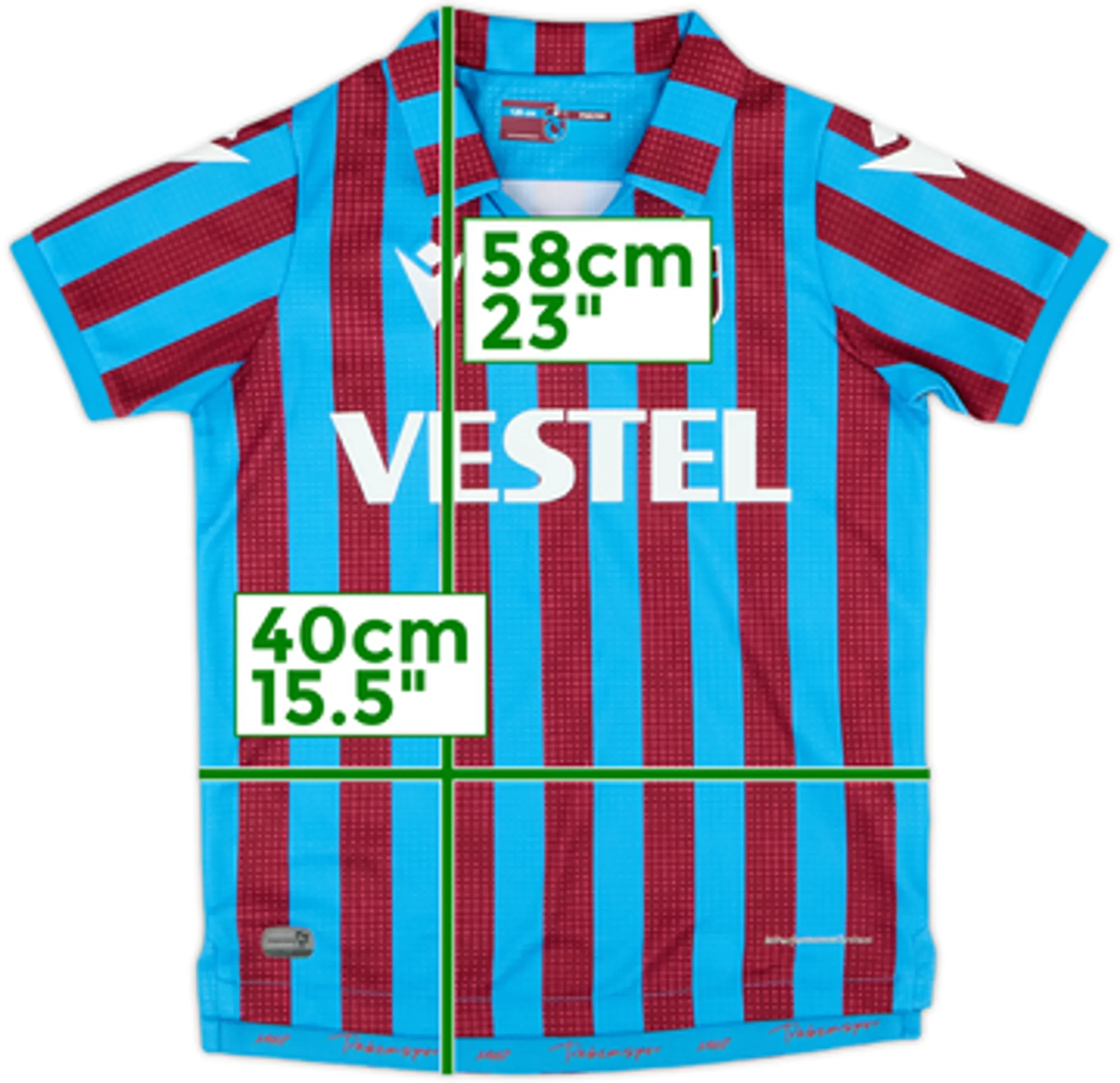 Joma Trabzonspor Mens SS Home Shirt 2021/22