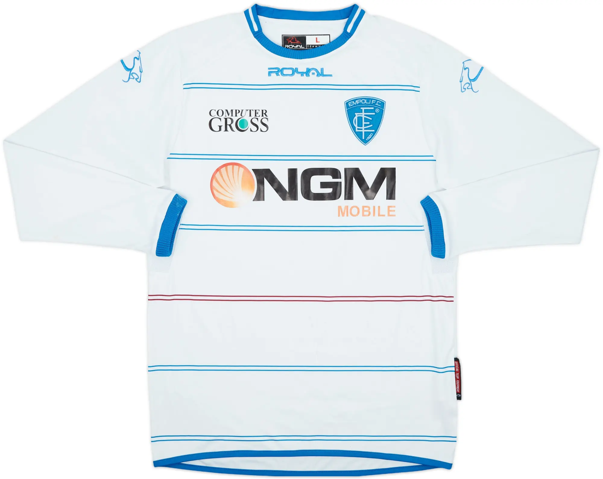 2012-13 Empoli Away L/S Shirt - 7/10 - (L)