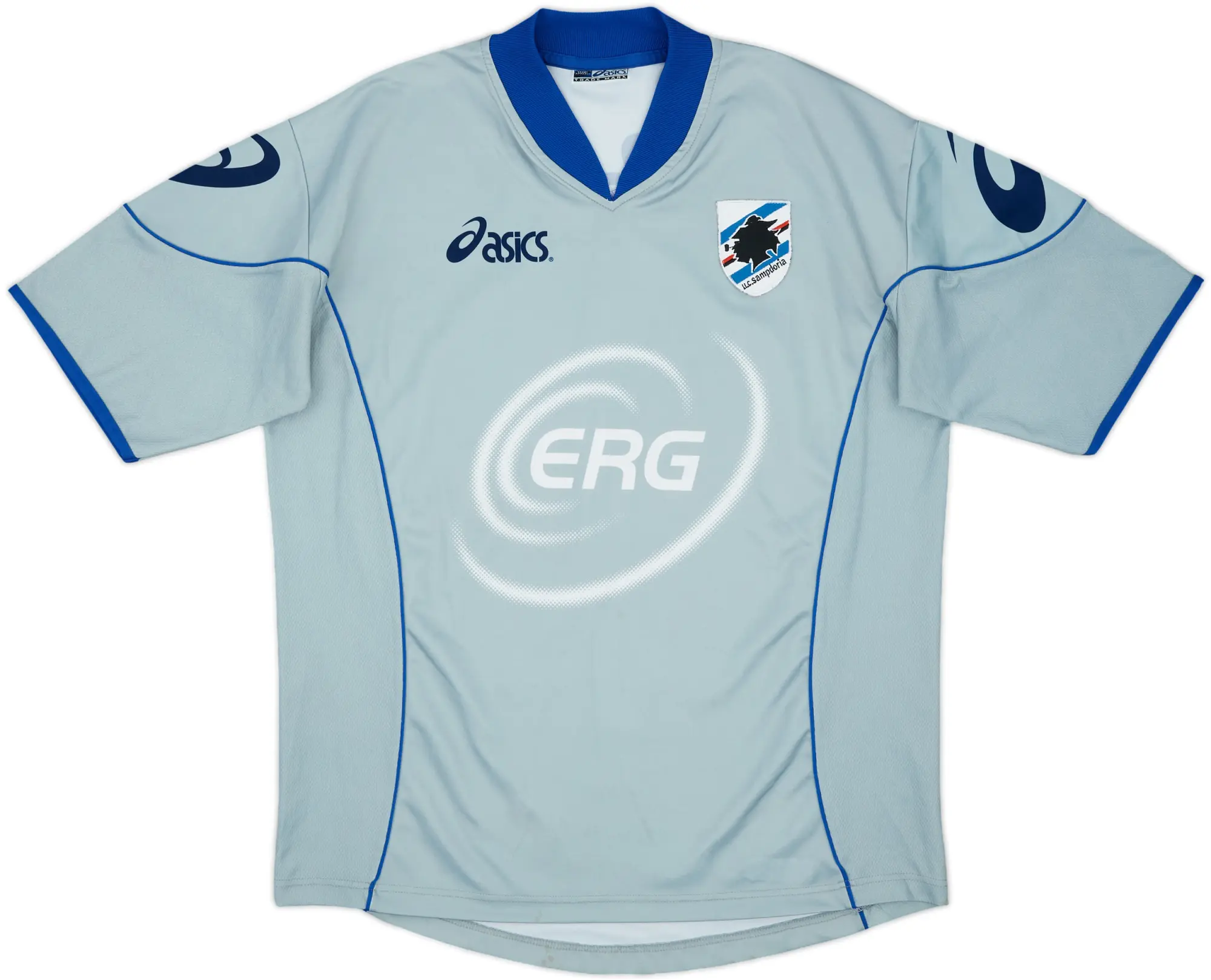 2003-04 Sampdoria Asics Training Shirt - 8/10 - (M)