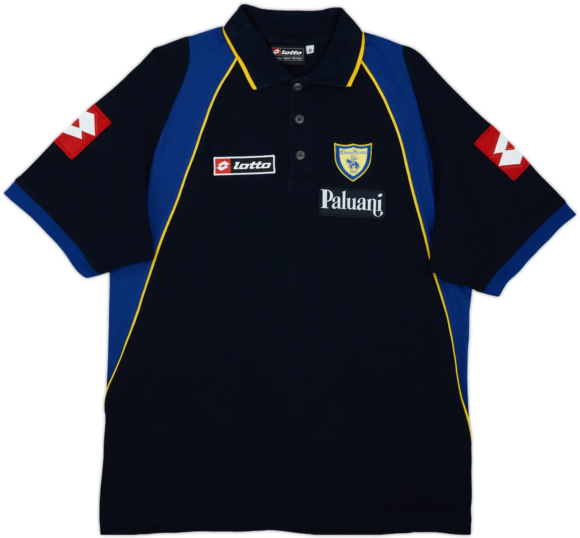 Lotto Chievo Mens SS Home Shirt 2003/04