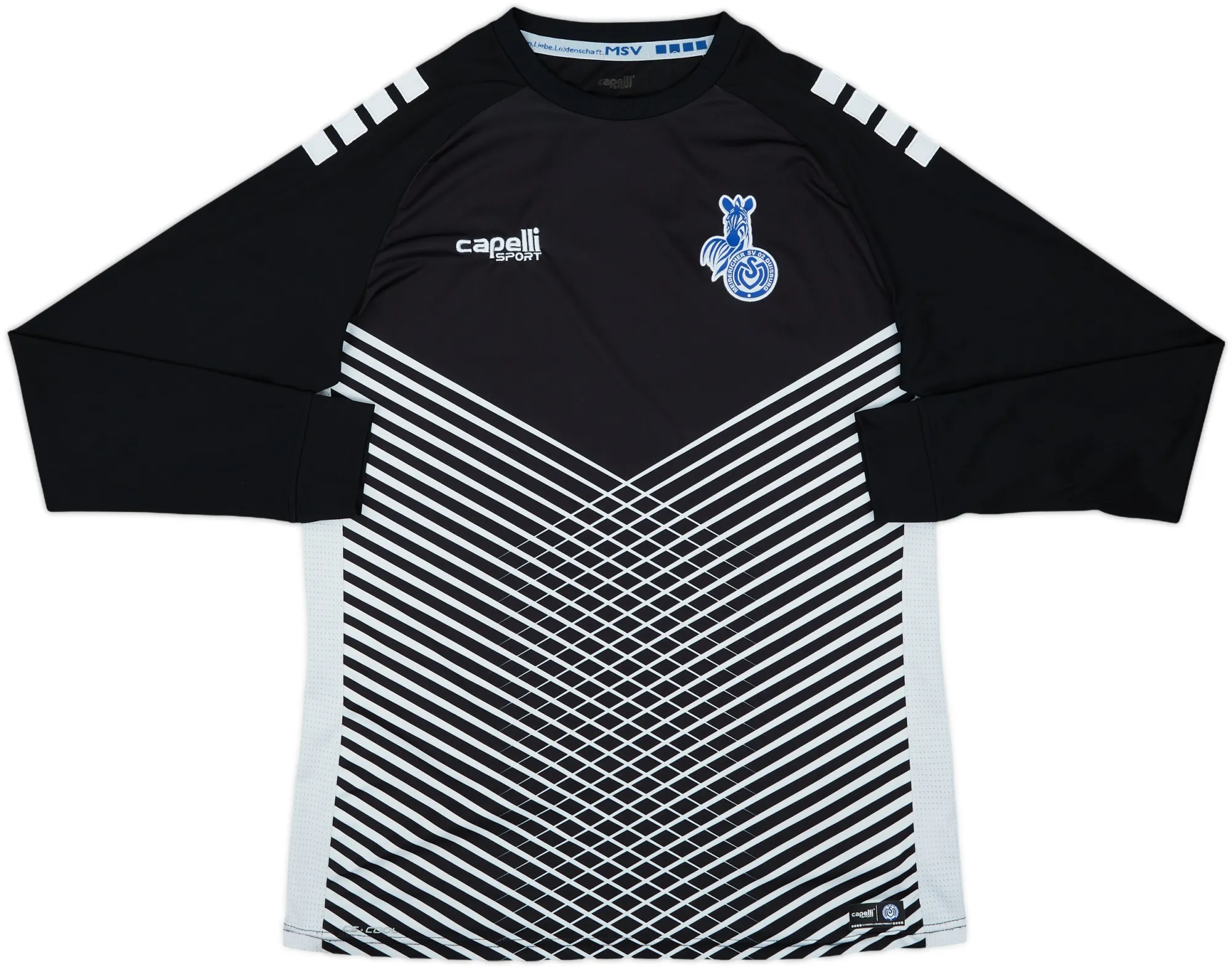 GK MSV Duisburg Mens LS Goalkeeper Home Shirt 2019/20