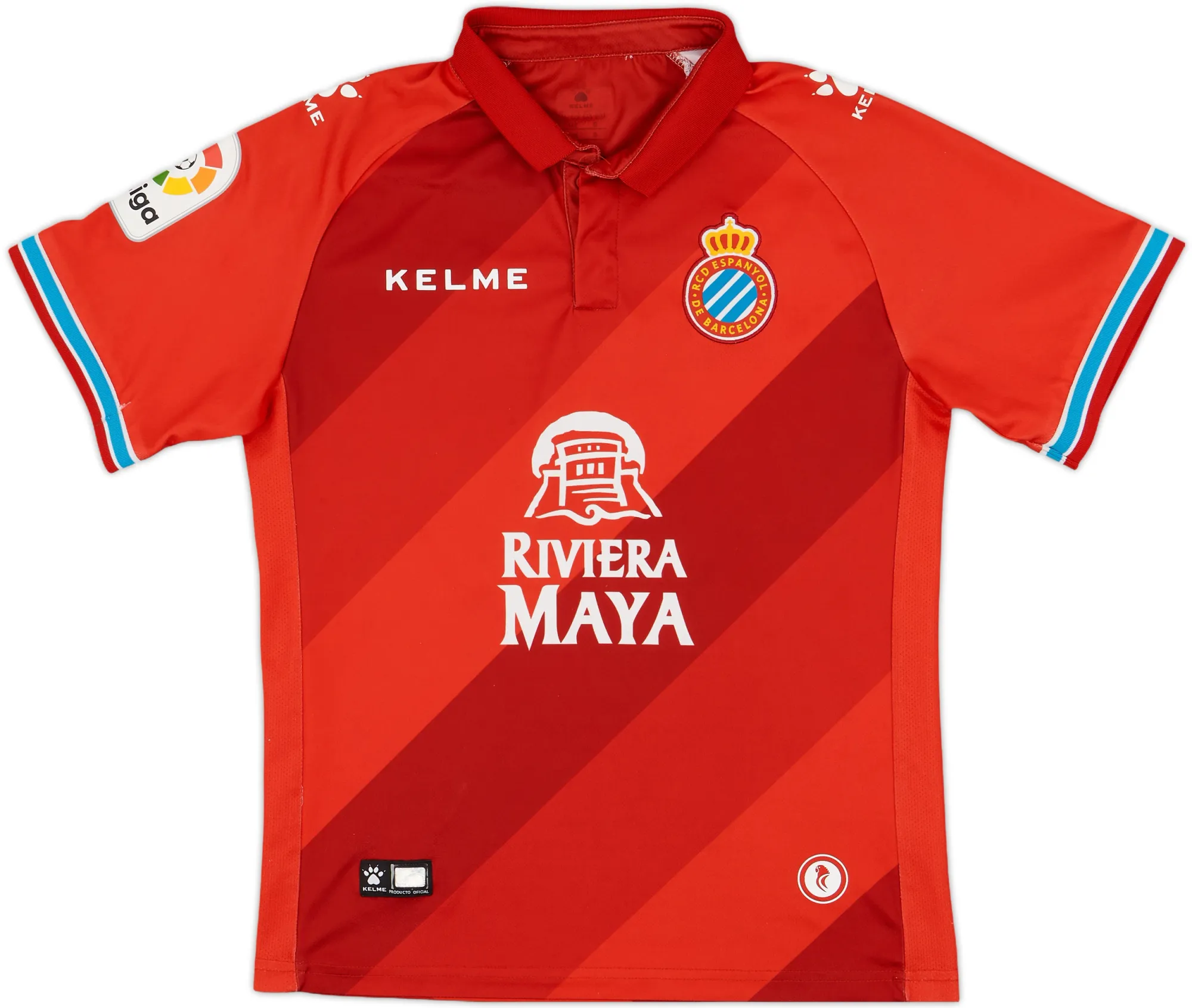 Kelme Espanyol Mens SS Away Shirt 2018/19