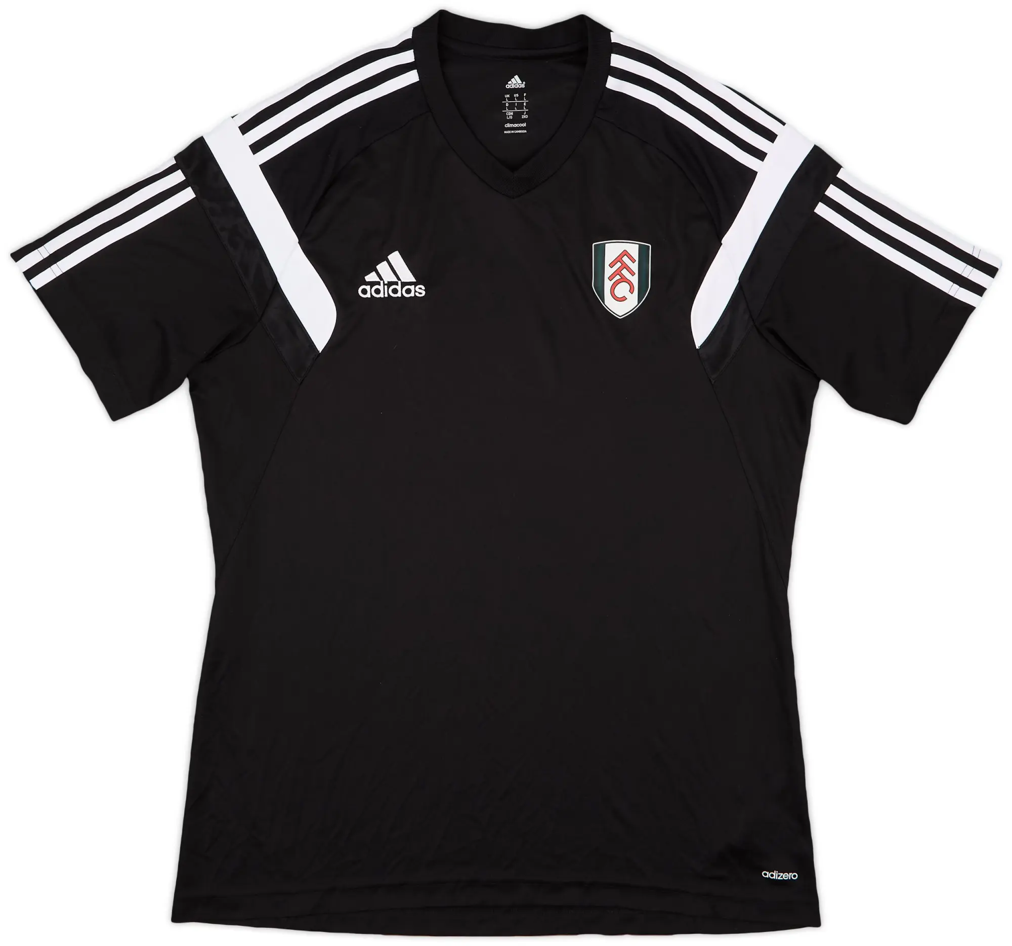 2014-15 Fulham adizero Training Shirt - 9/10 - (L)