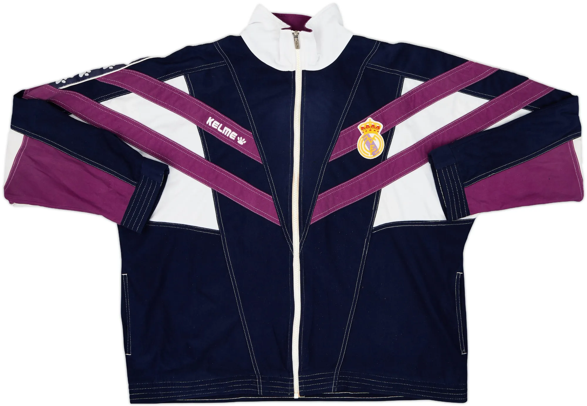 1997-98 Real Madrid Kelme Track Jacket - 6/10 - (XL)