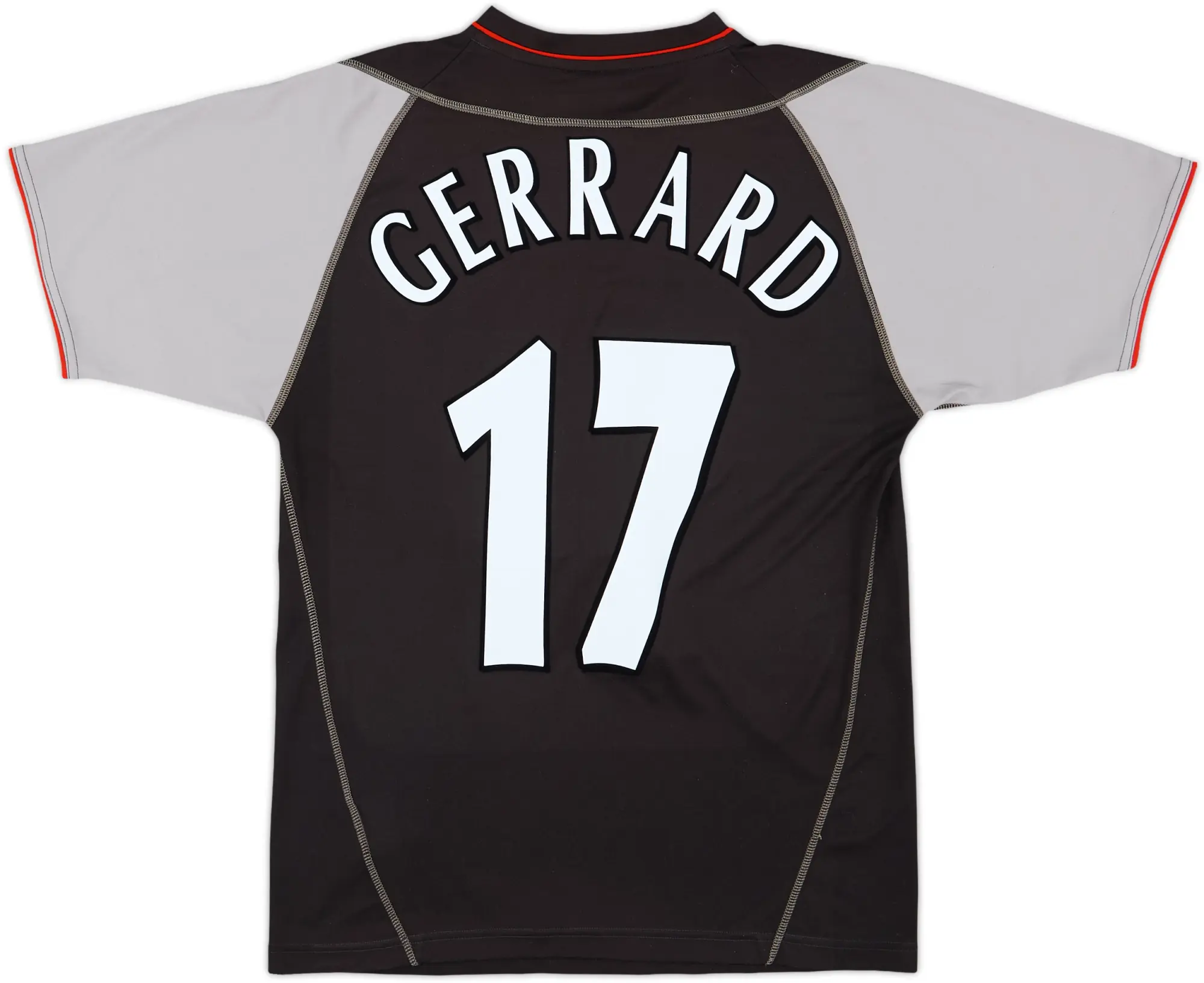 2002-04 Liverpool Away Shirt Gerrard #17 - 6/10 - (S)