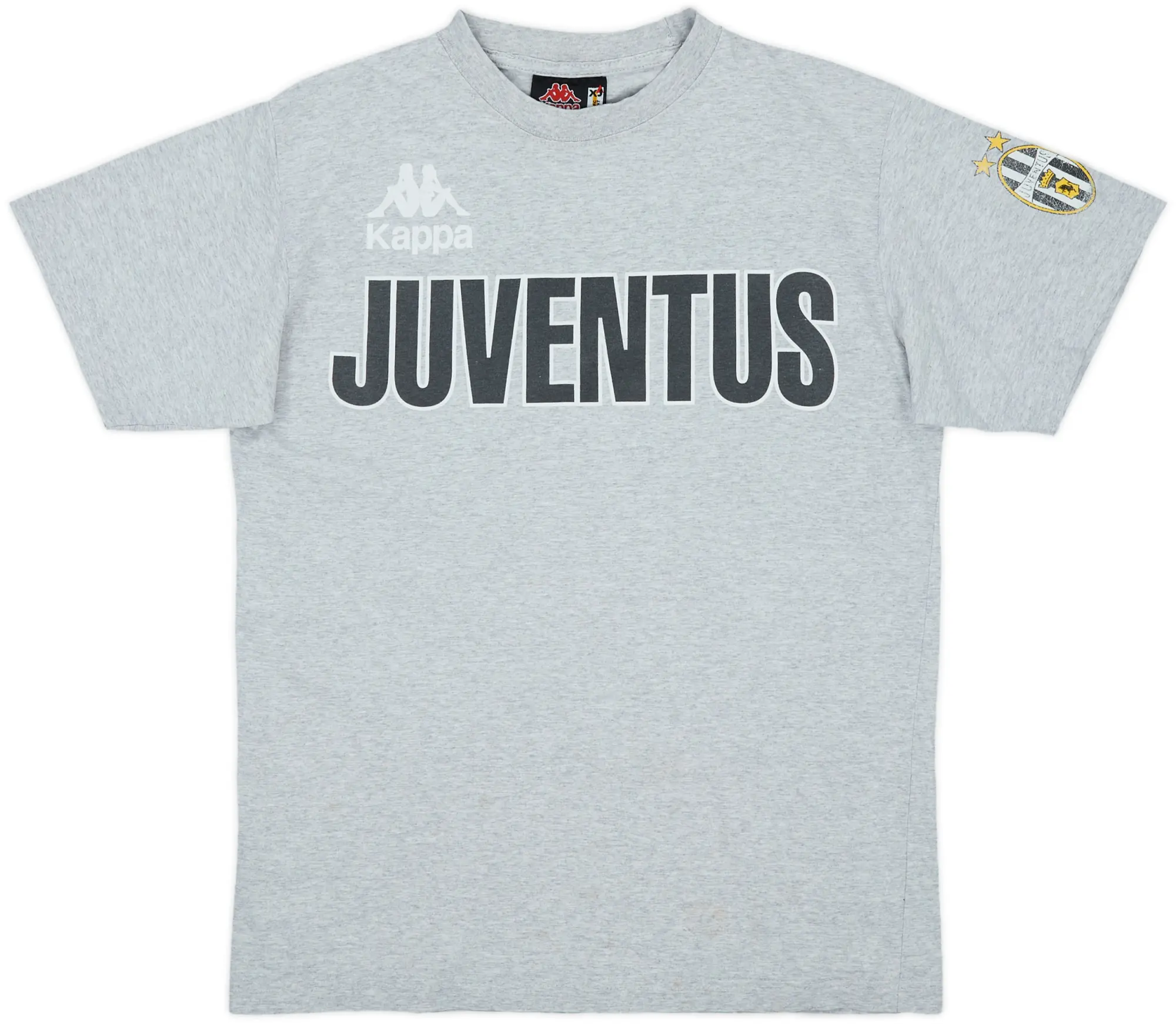 1998-99 Juventus Kappa Cotton Tee - 7/10 - (XL.Boys)