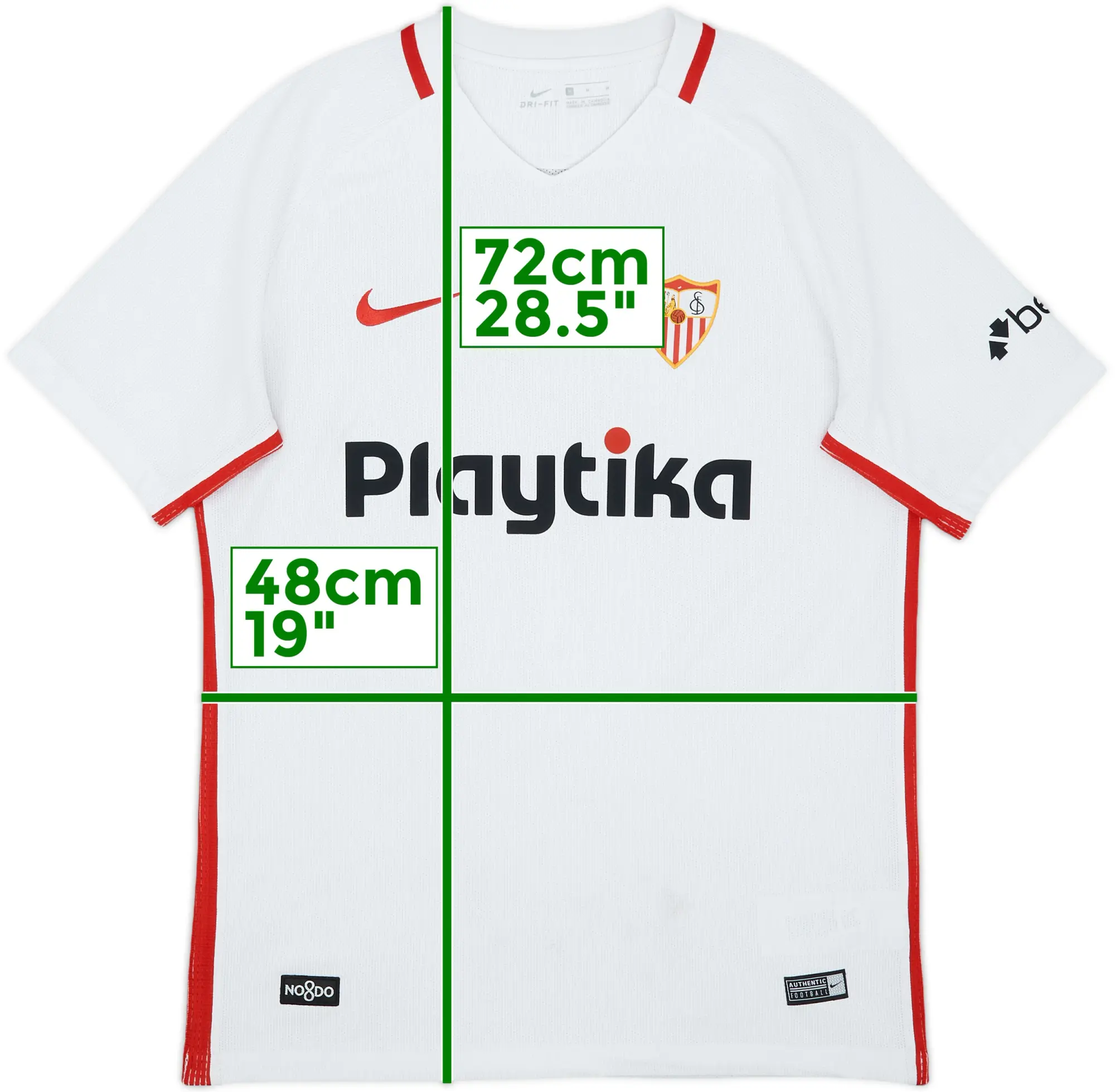 Nike Sevilla Mens SS Home Shirt 2018/19