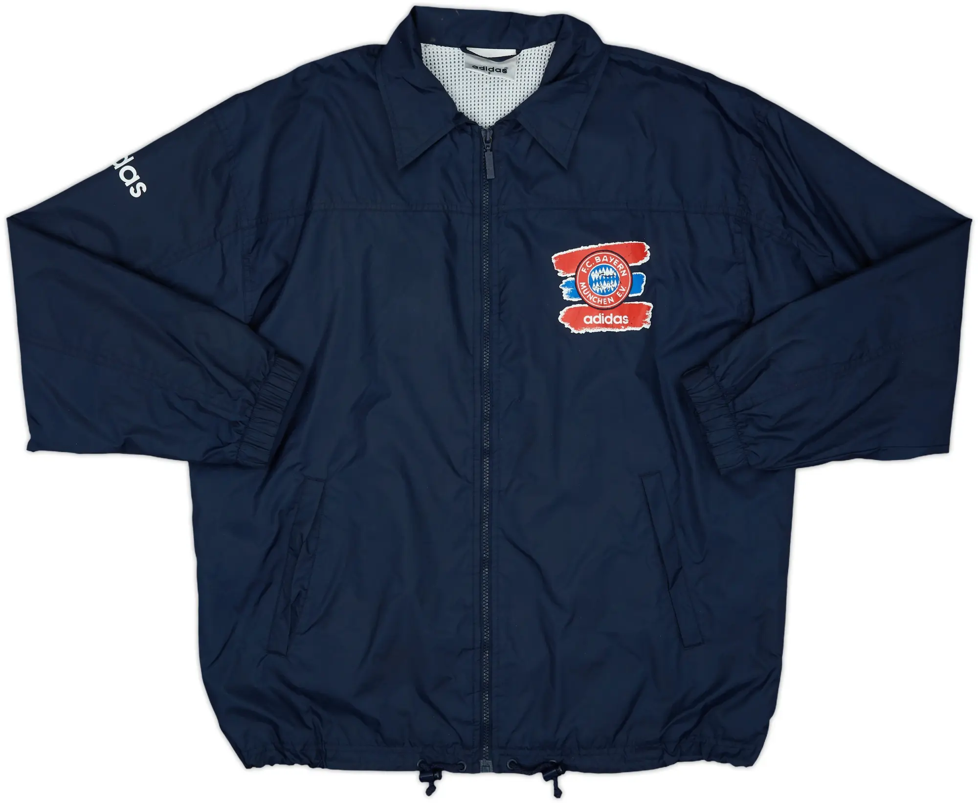 1992-95 Bayern Munich adidas Track Jacket - 8/10 - (L)