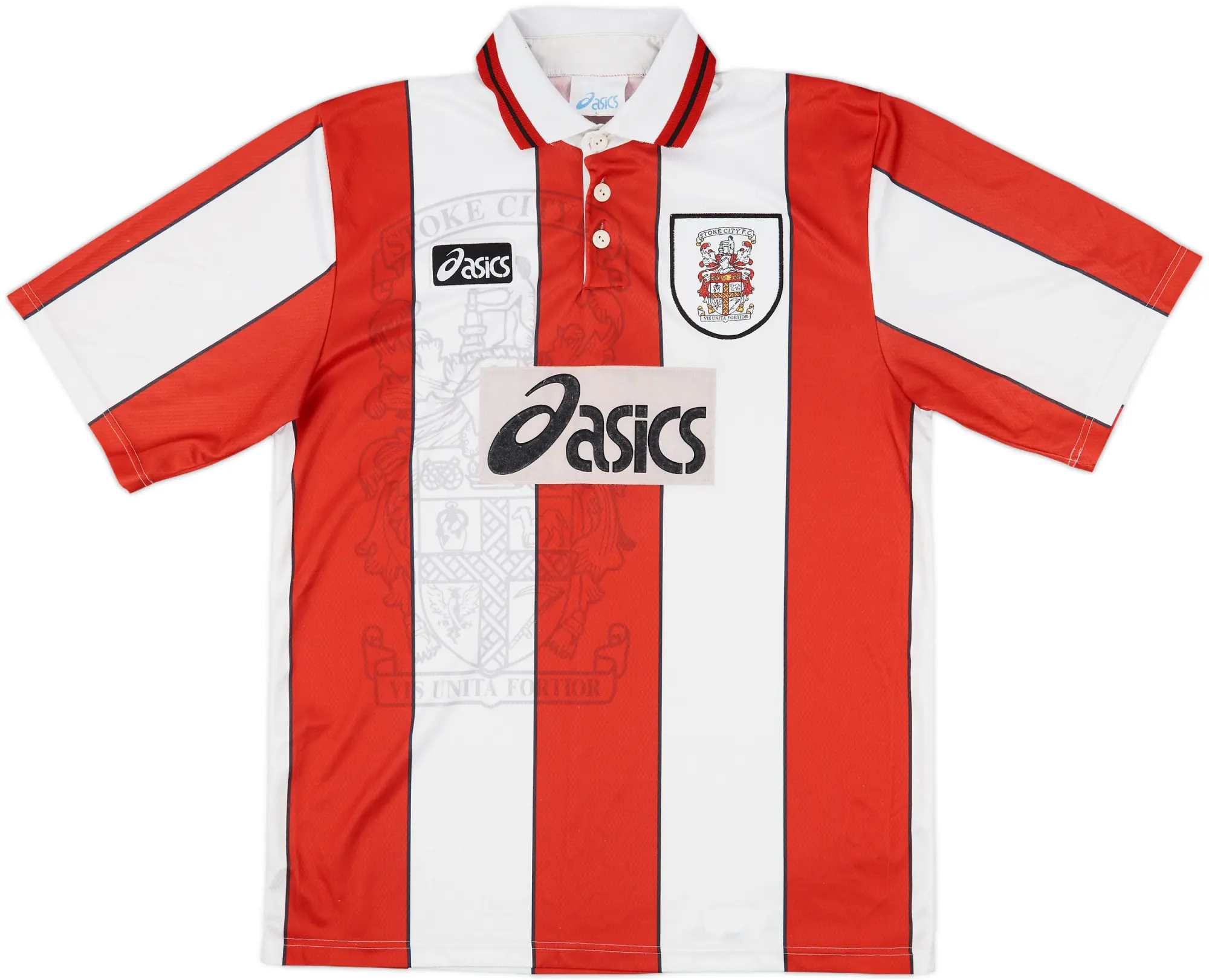 1996-97 Stoke City Home Shirt - 8/10 - (L)