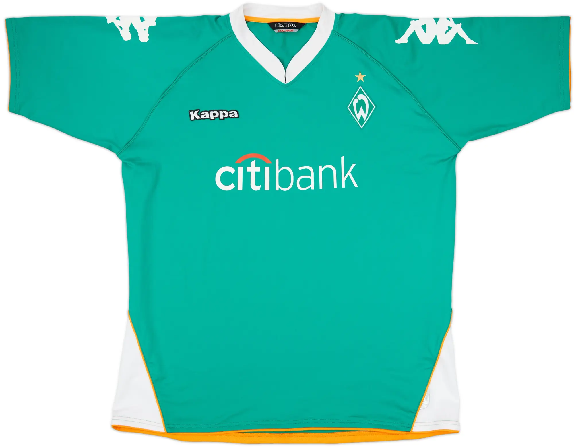 Kappa Werder Bremen Mens SS Home Shirt 2007/08