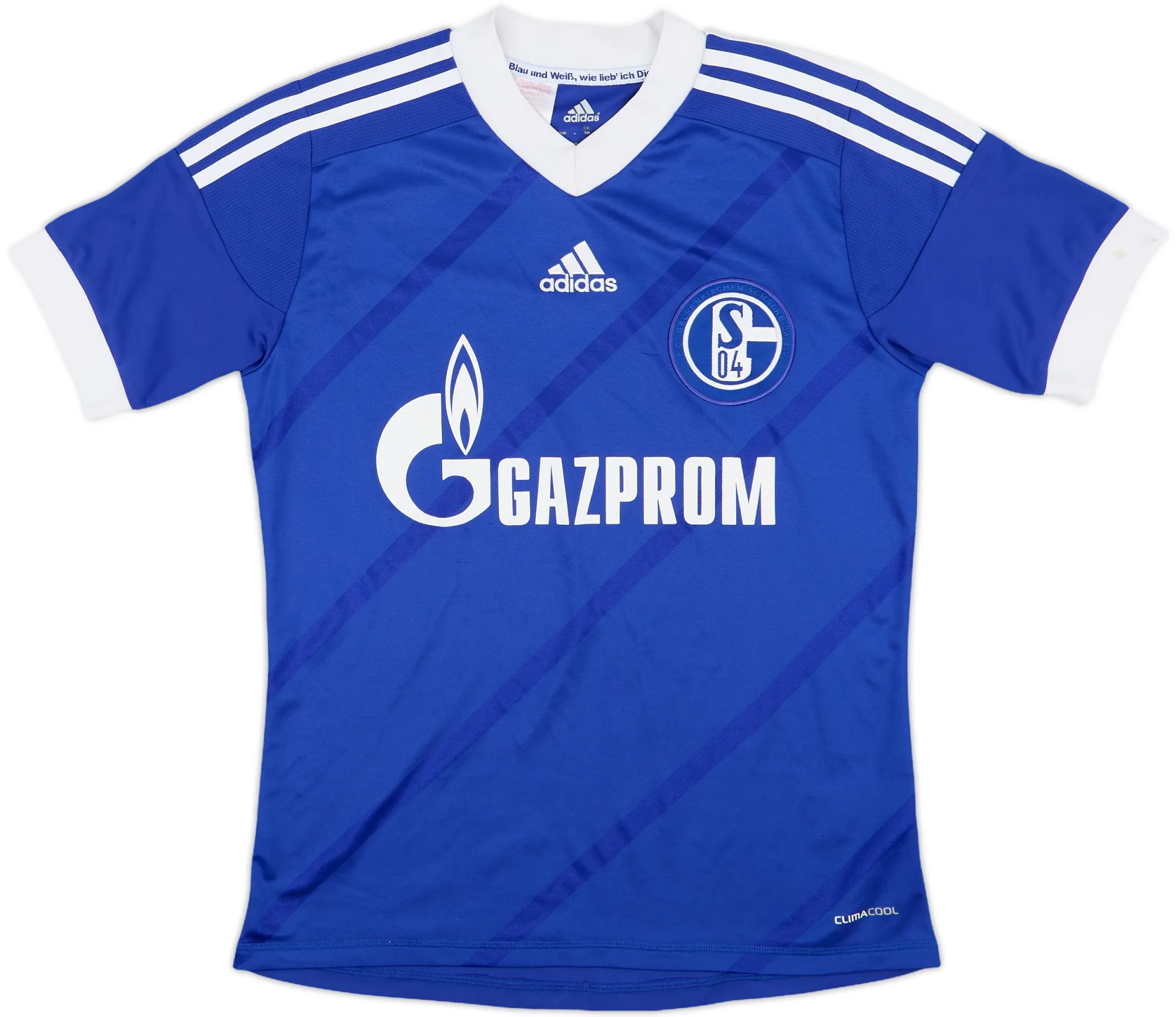 adidas Schalke 04 Boys SS Home Shirt 2012/14