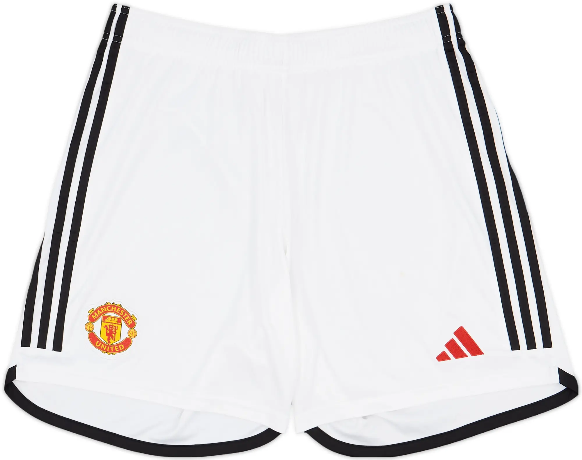 2023-24 Manchester United Home Shorts - 6/10 - (L)