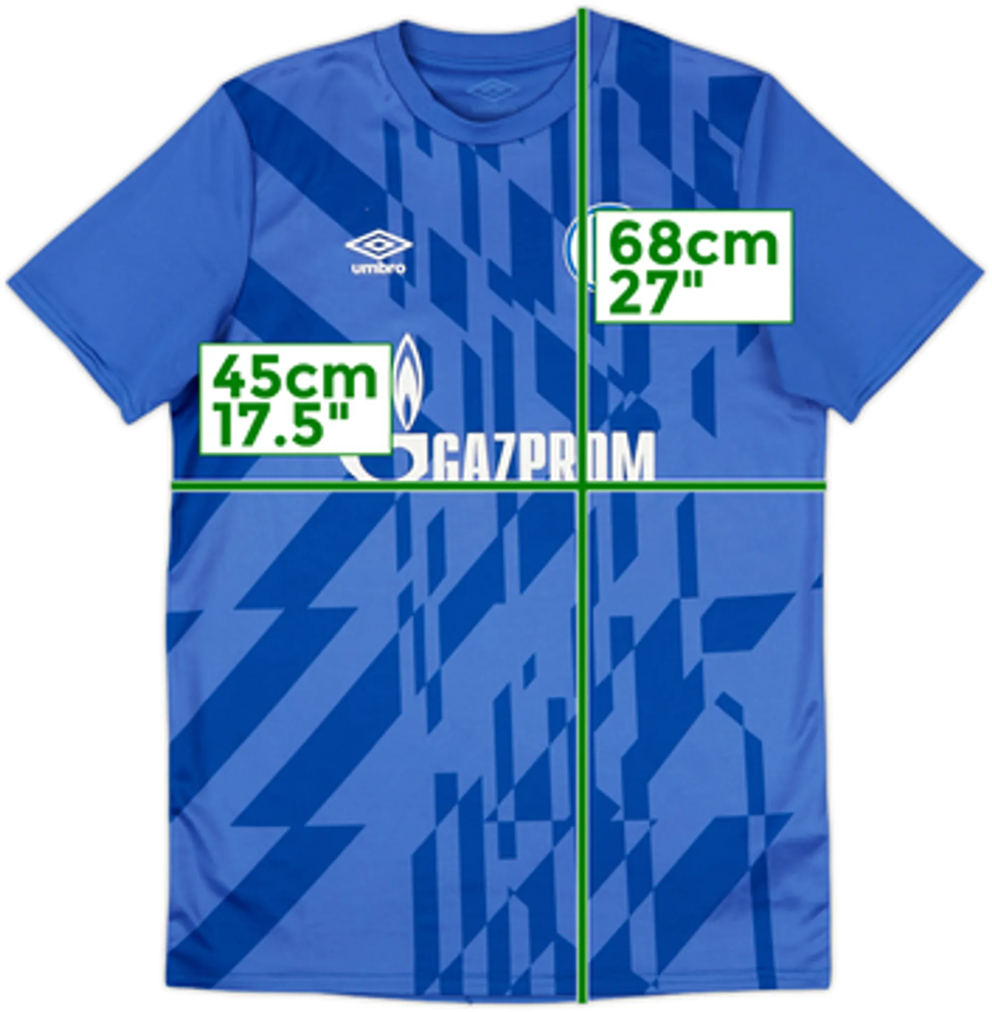 Umbro Schalke 04 Boys SS Pre-Match Home Shirt 2019/20