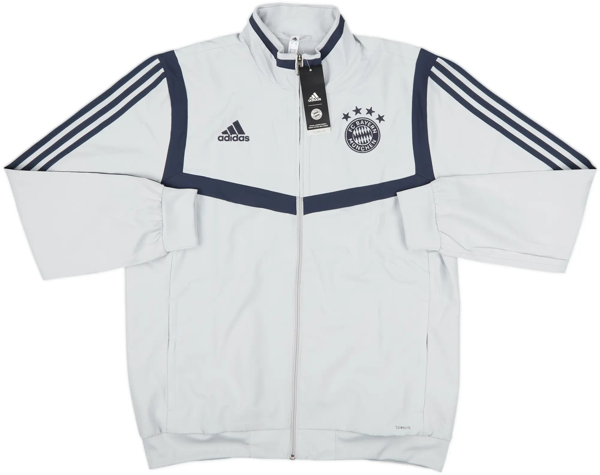 2019-20 Bayern Munich adidas Track Jacket (L)