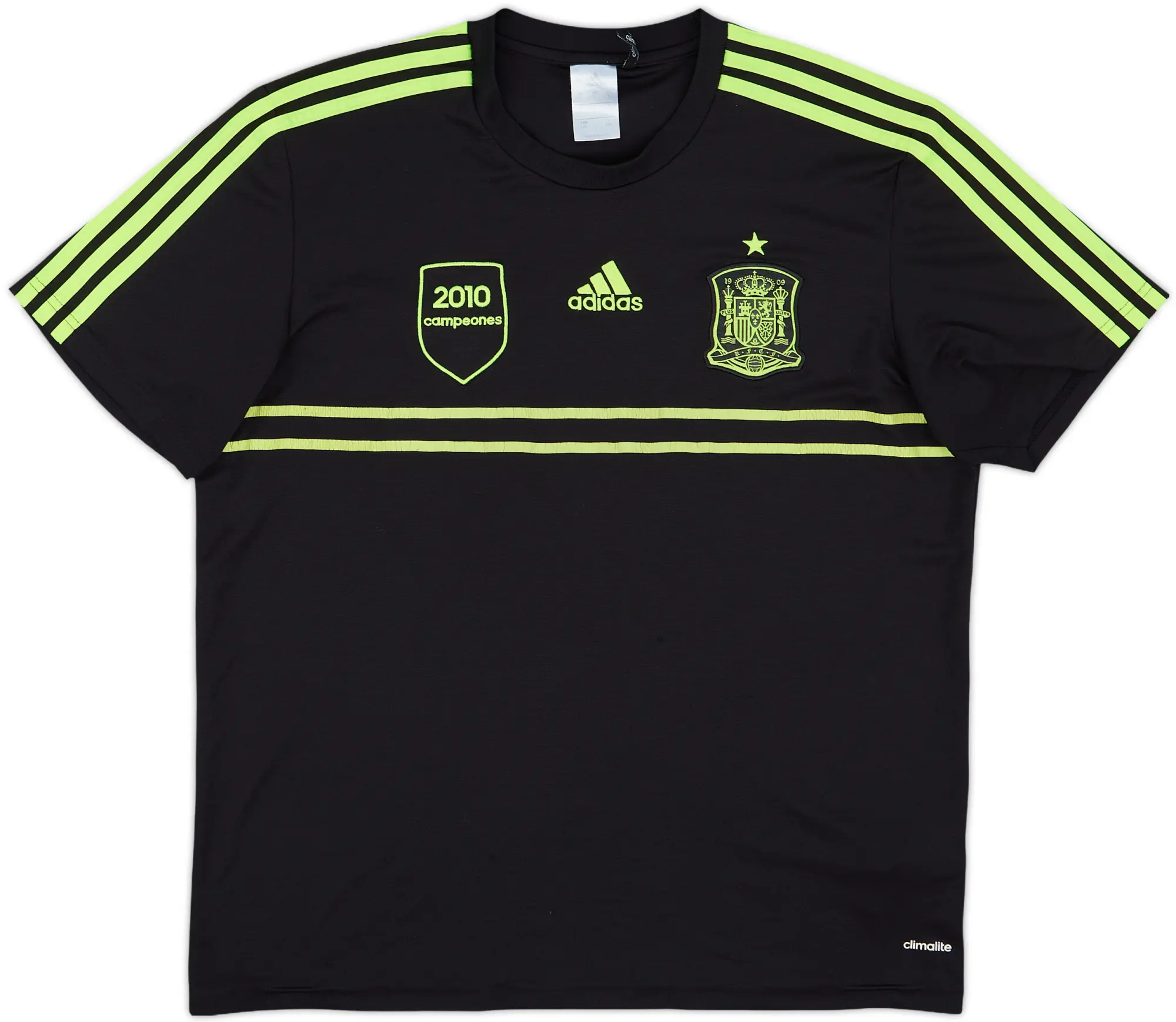 2013-14 Spain 2010 Campeones adidas Training Shirt - 6/10 - (L)