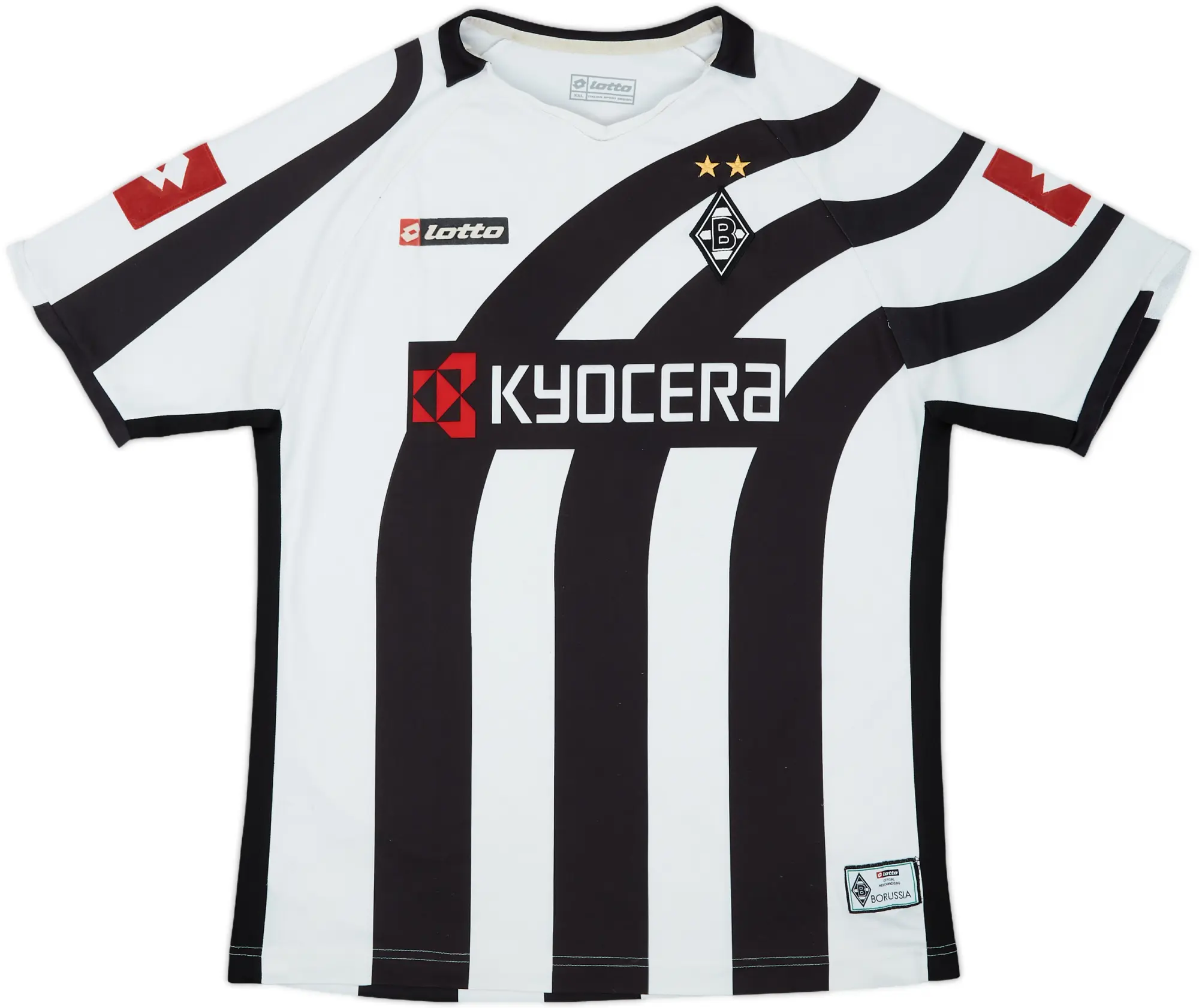 Lotto Borussia Monchengladbach Mens SS Home Shirt 2006/07