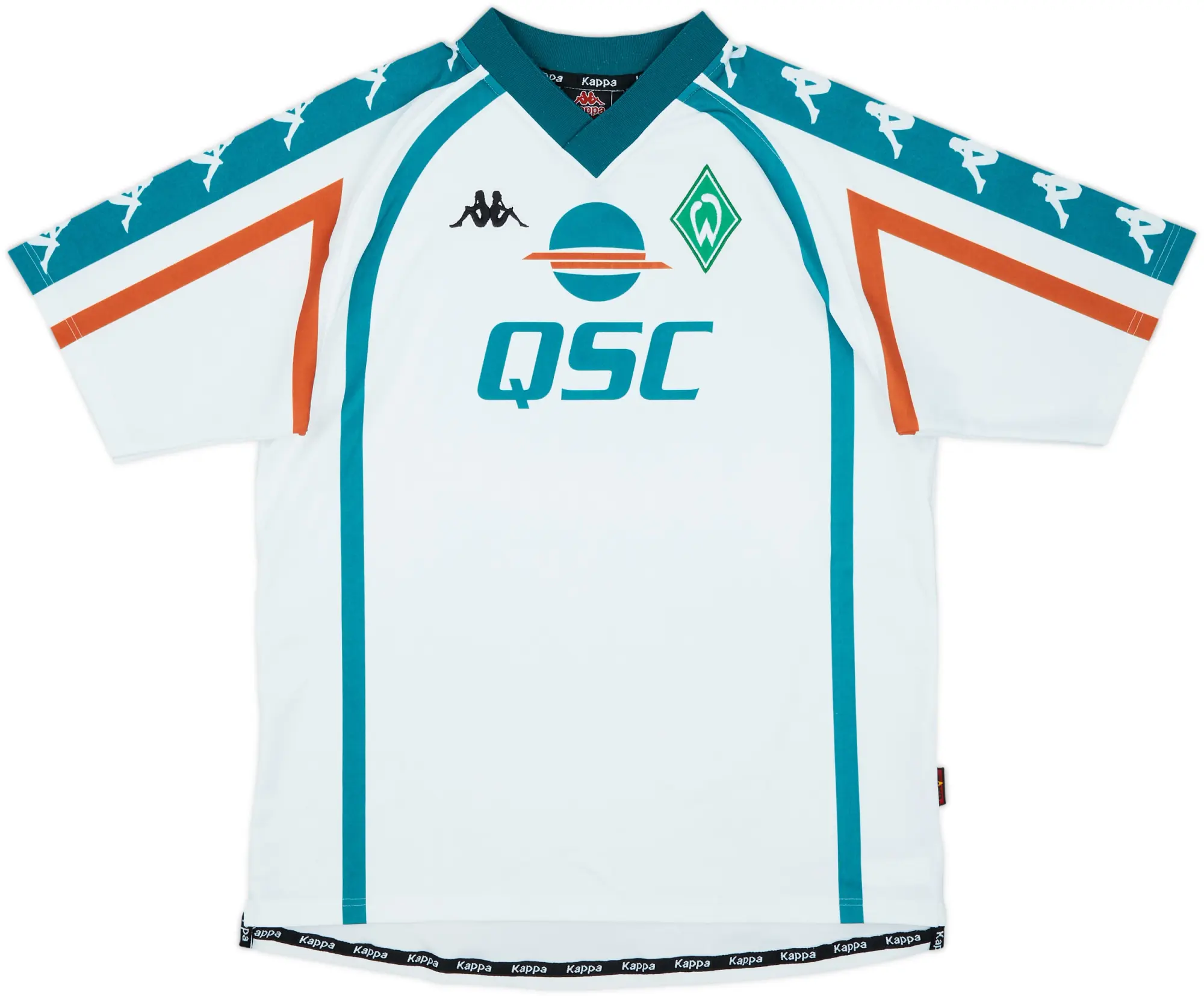 Kappa Werder Bremen Mens SS Away Shirt 2000/01