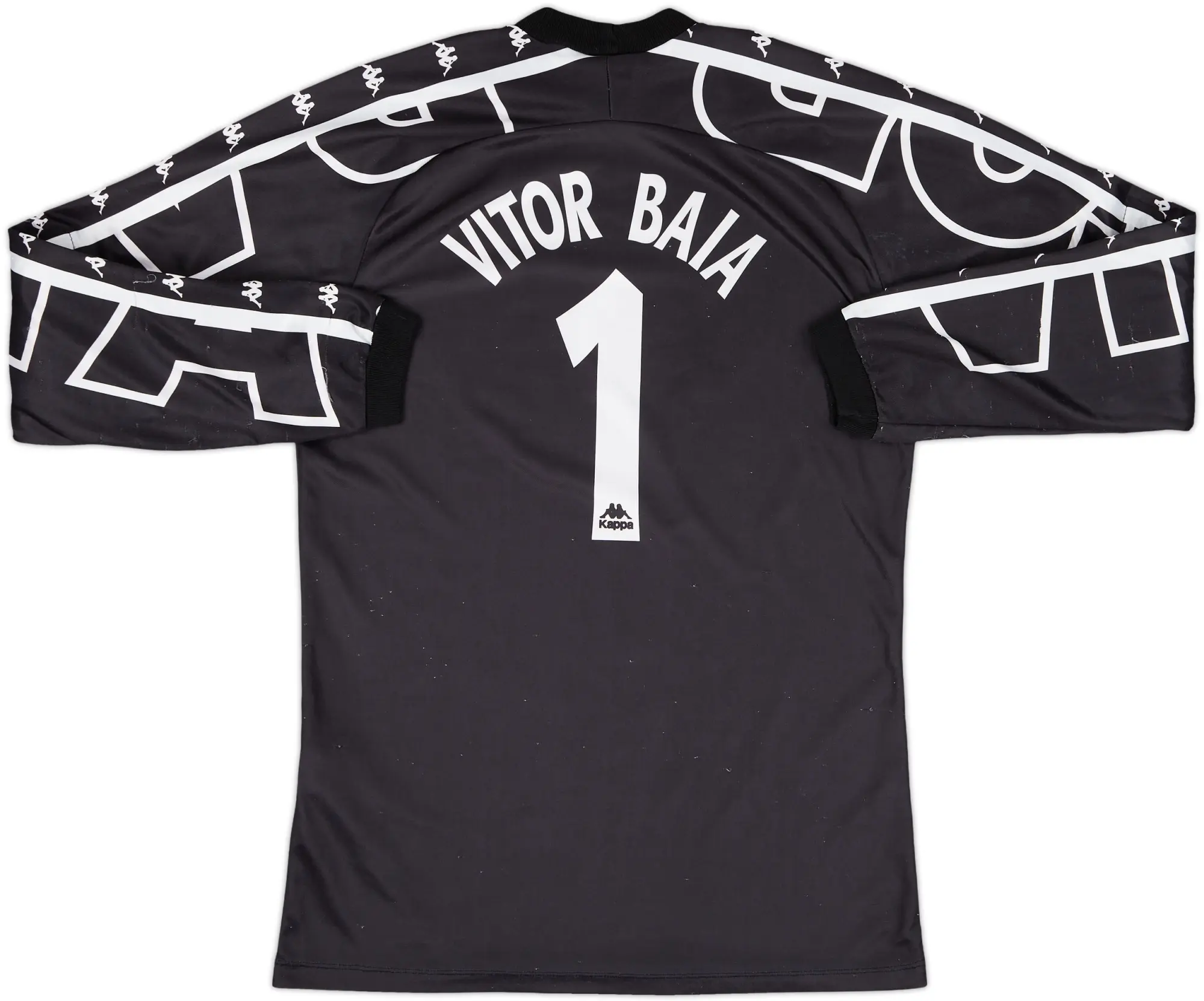 1997-98 Barcelona GK Shirt Vitor Baia #1 - 6/10 - (XL.Boys)
