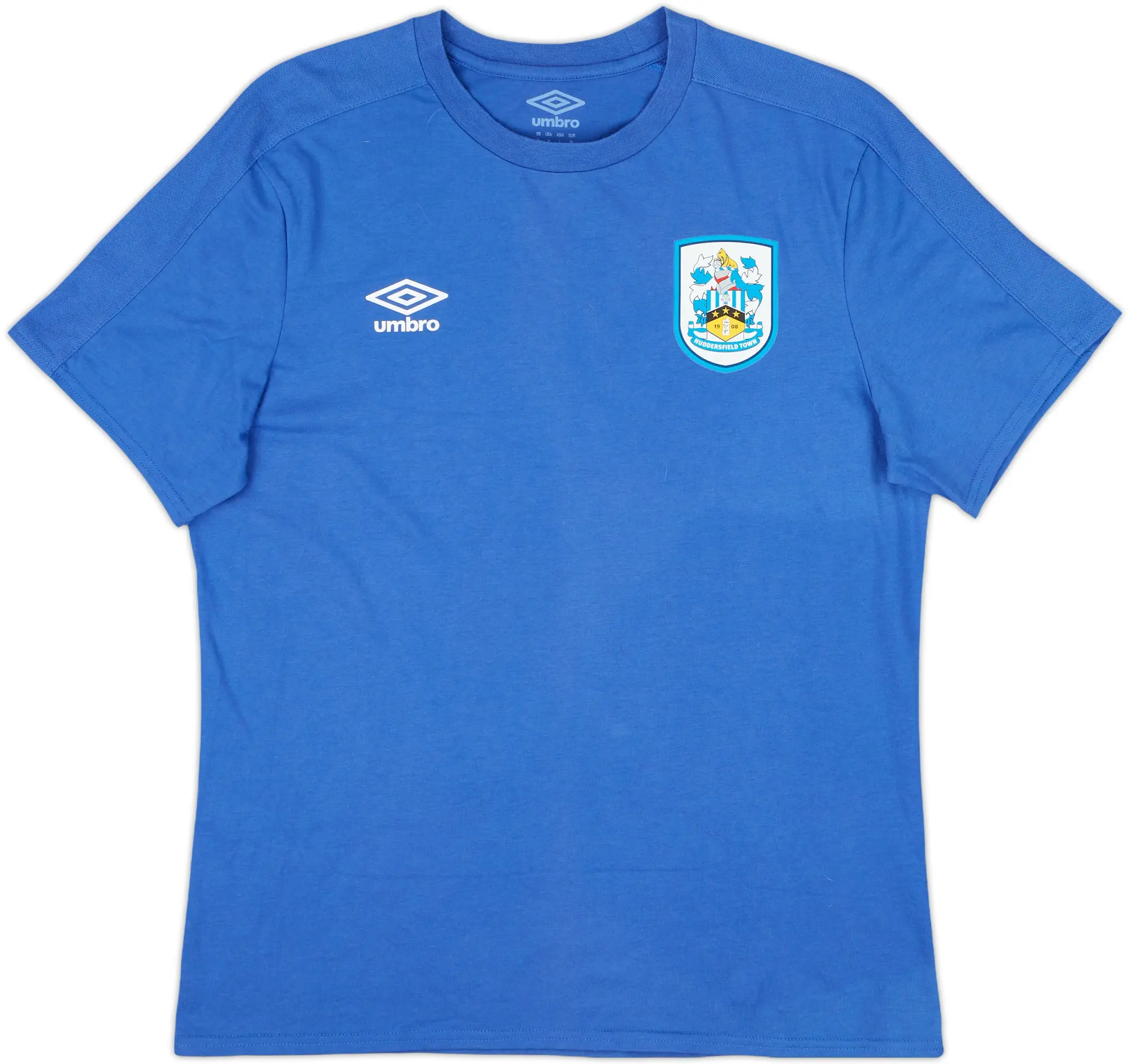 2018-19 Huddersfield Umbro Cotton T-shirt - 9/10 - (M)