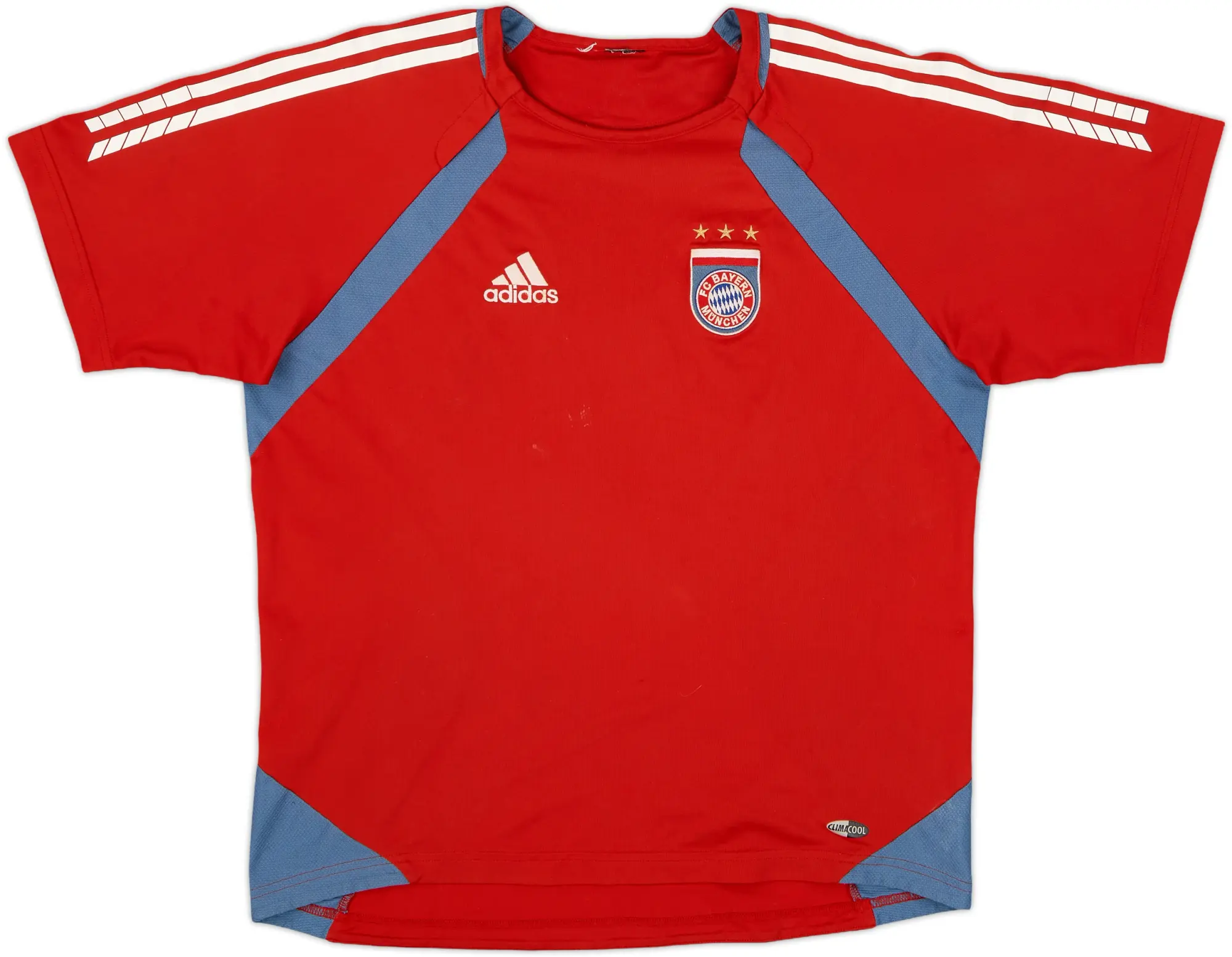 adidas Bayern Munich Boys SS Home Shirt 2005/06
