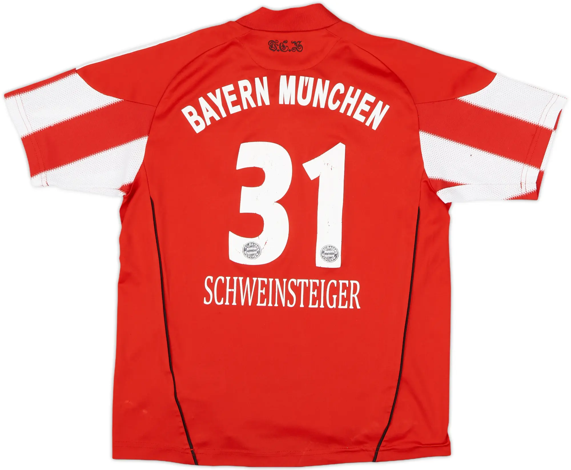 adidas Bayern Munich Boys SS Home Shirt 2010/11