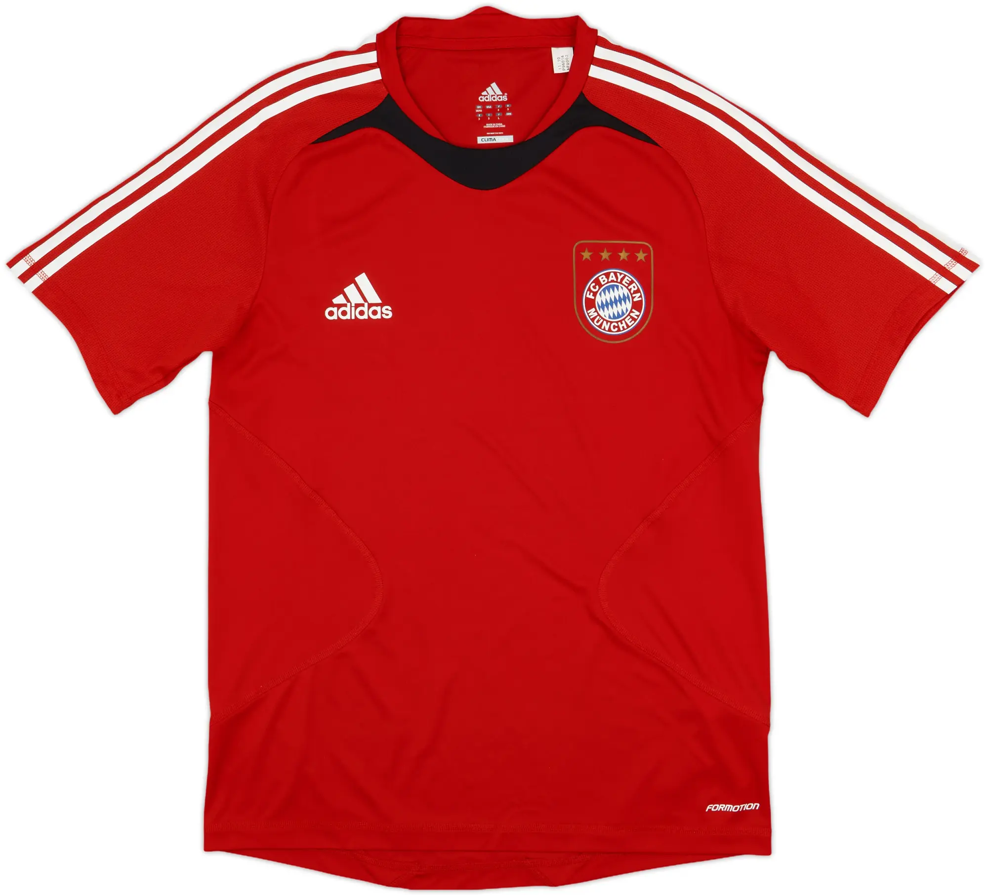 adidas Bayern Munich Mens SS Home Shirt 2010/11