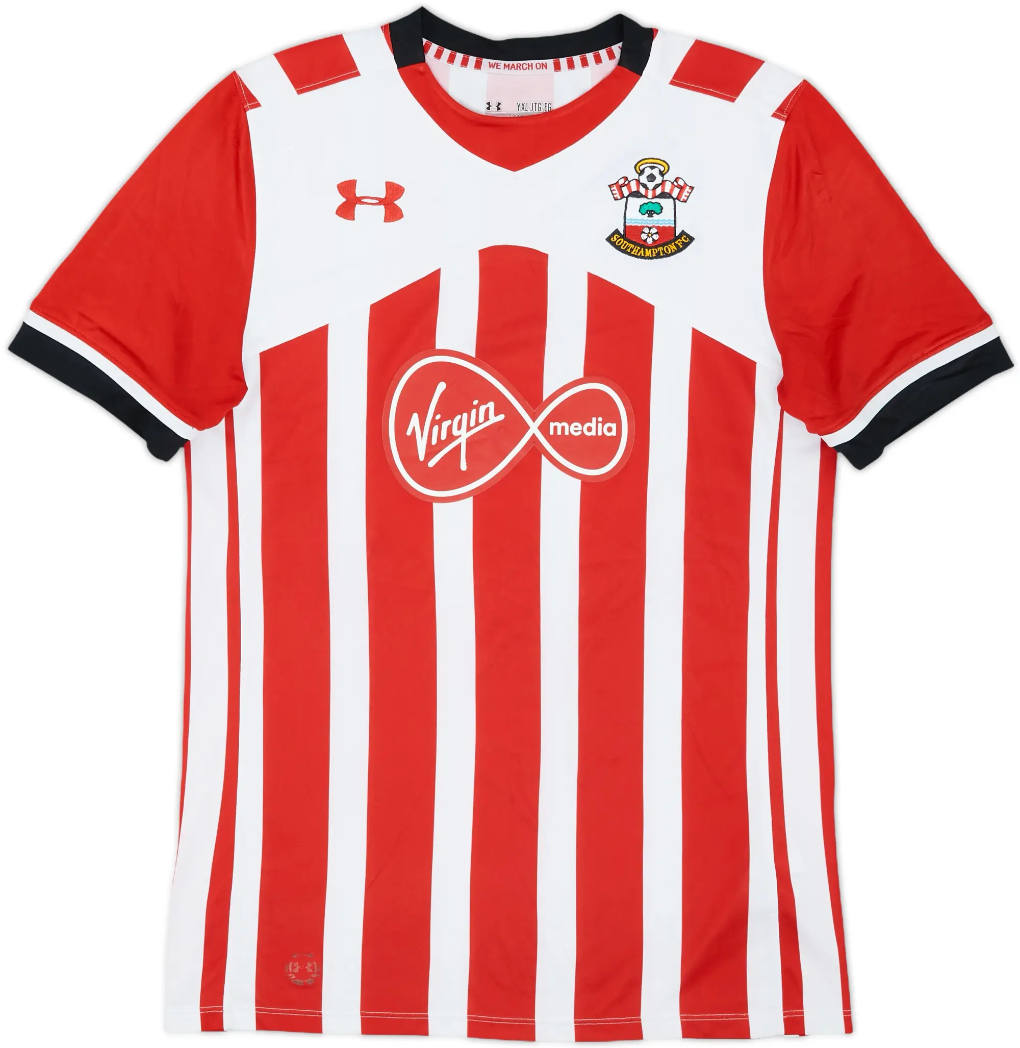 2016-17 Southampton Home Shirt - 7/10 - (XL.Boys)